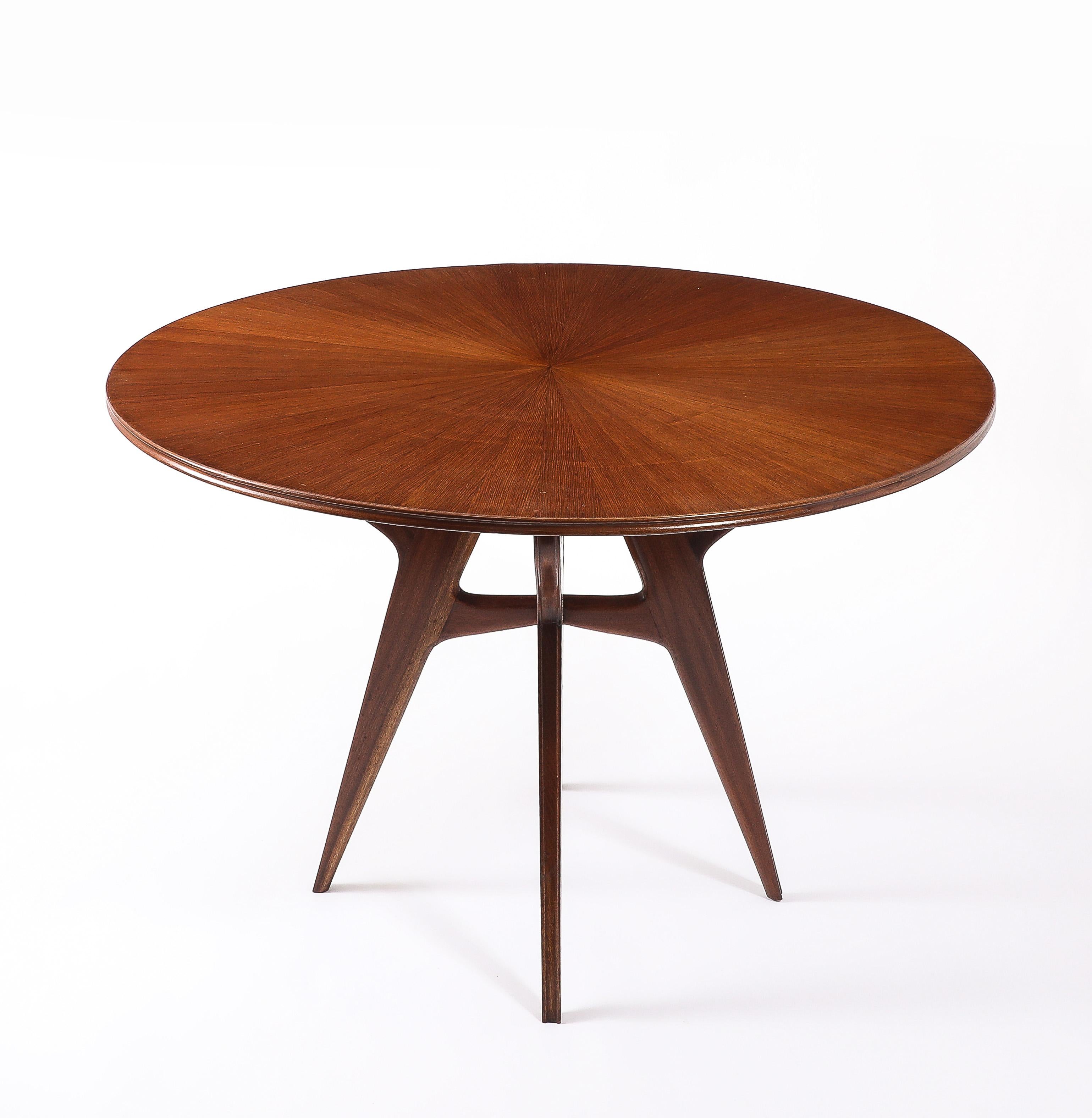 20th Century Carlo Di Carli Center Table, Italy 1950's For Sale