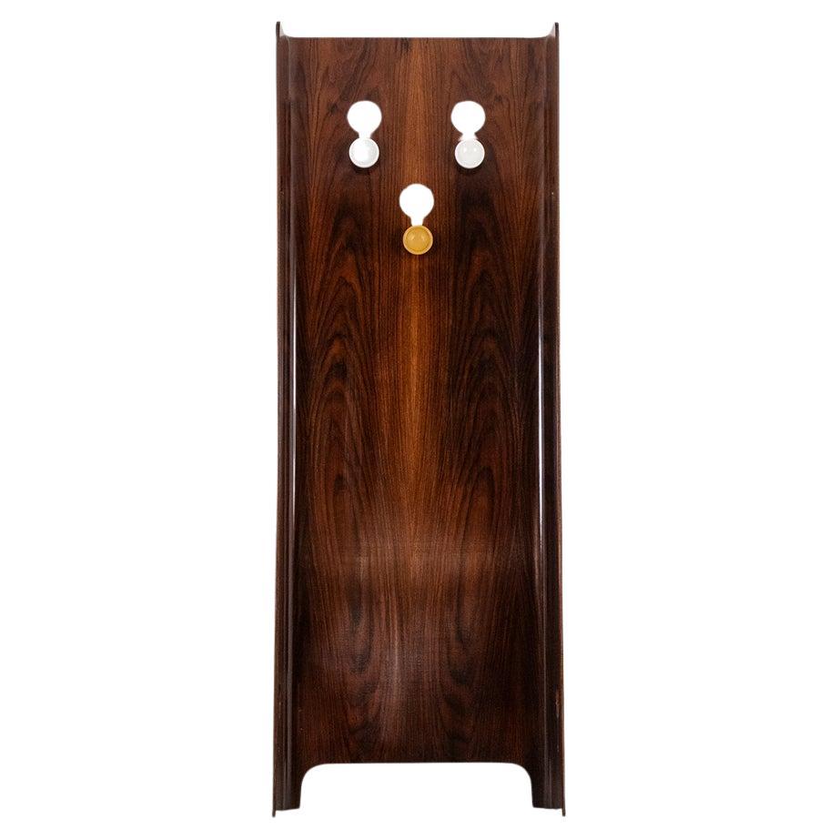 Carlo di Carli. Appendiabiti in legno di palissandro. 1960s. in vendita
