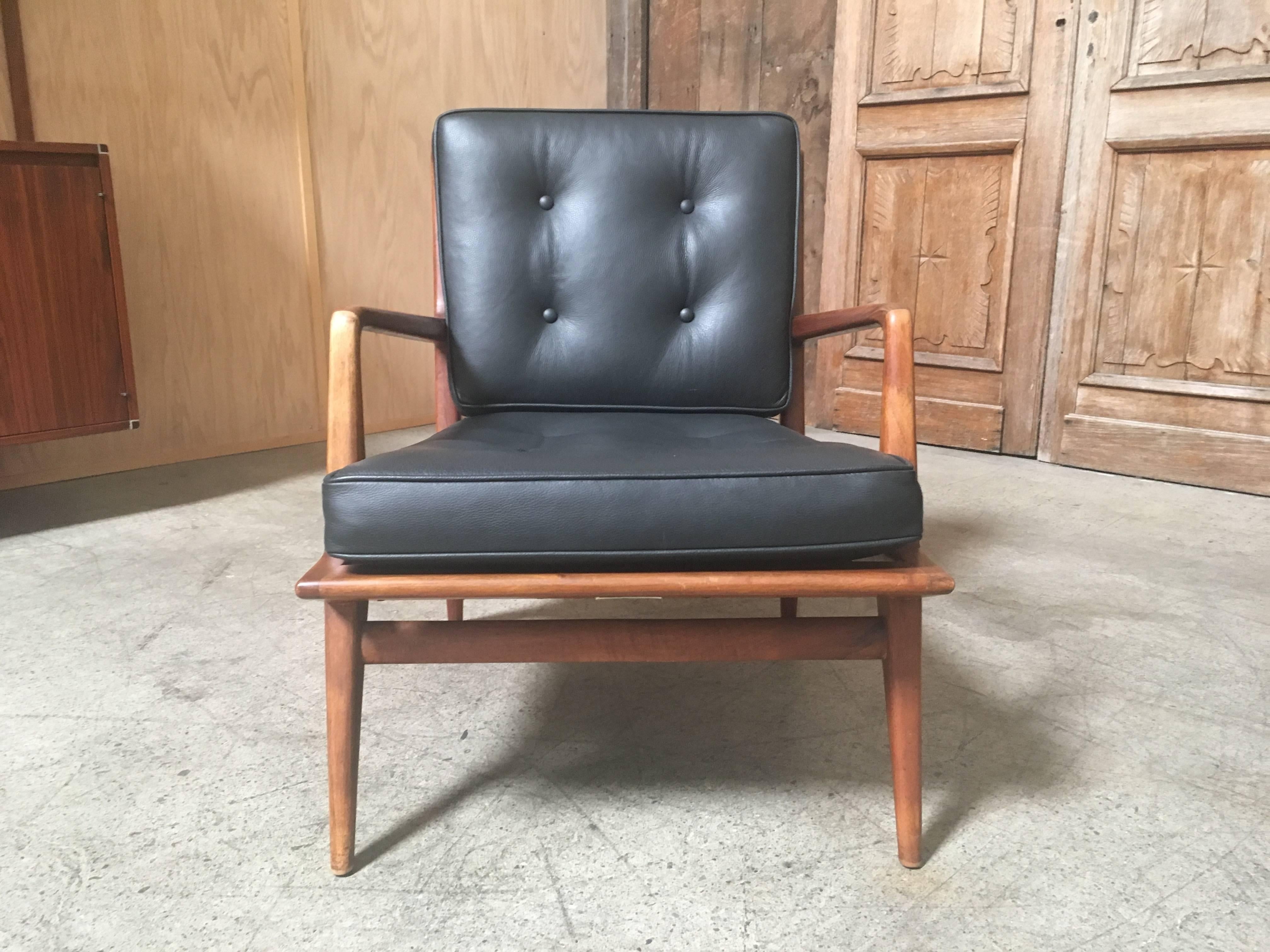 Carlo di Carli Lounge Chair for M. Singer & Sons, 1950s In Good Condition In Denton, TX