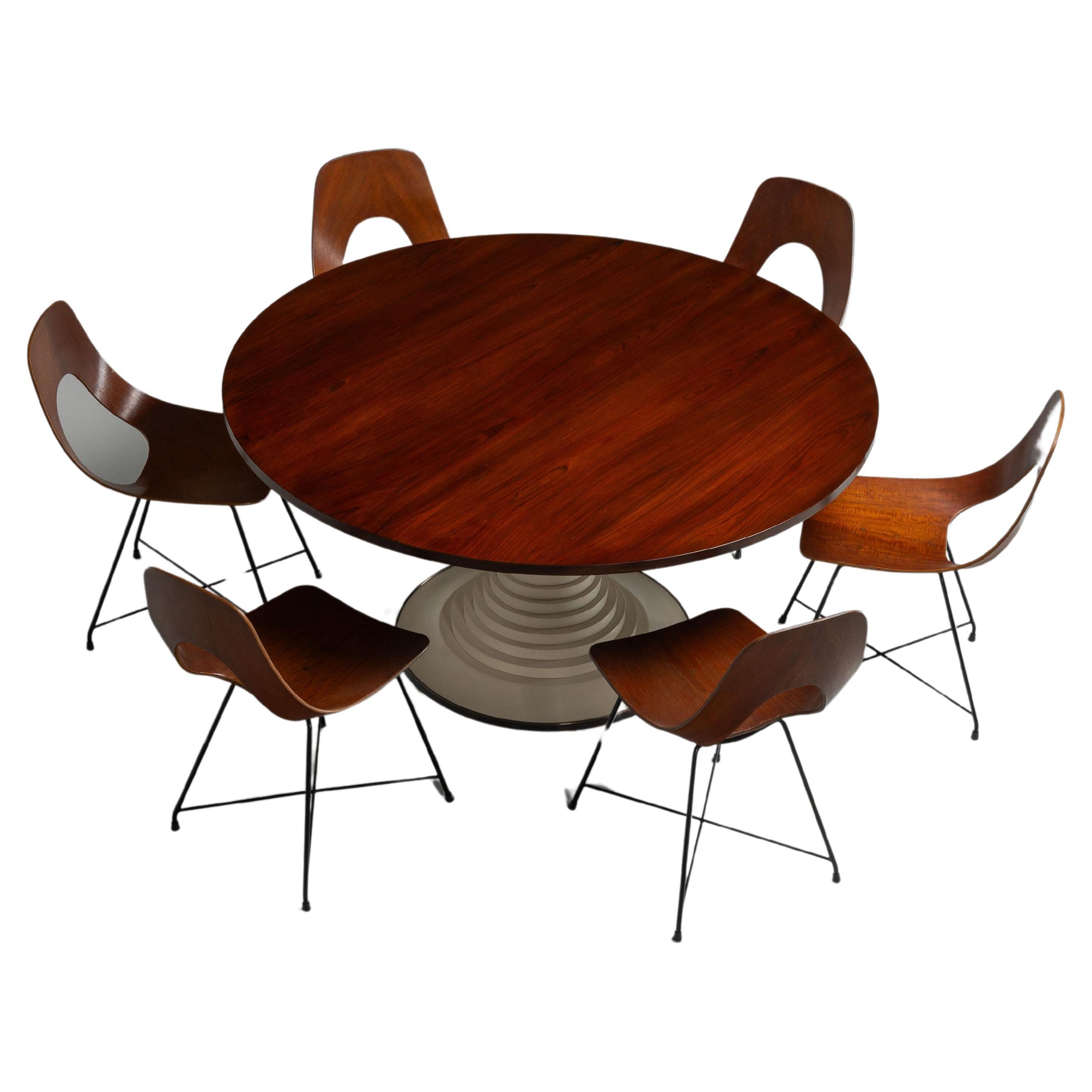 Carlo di Carli model 180 dining table Sormani Italy 1963 For Sale