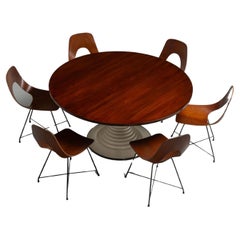 Retro Carlo di Carli model 180 dining table Sormani Italy 1963