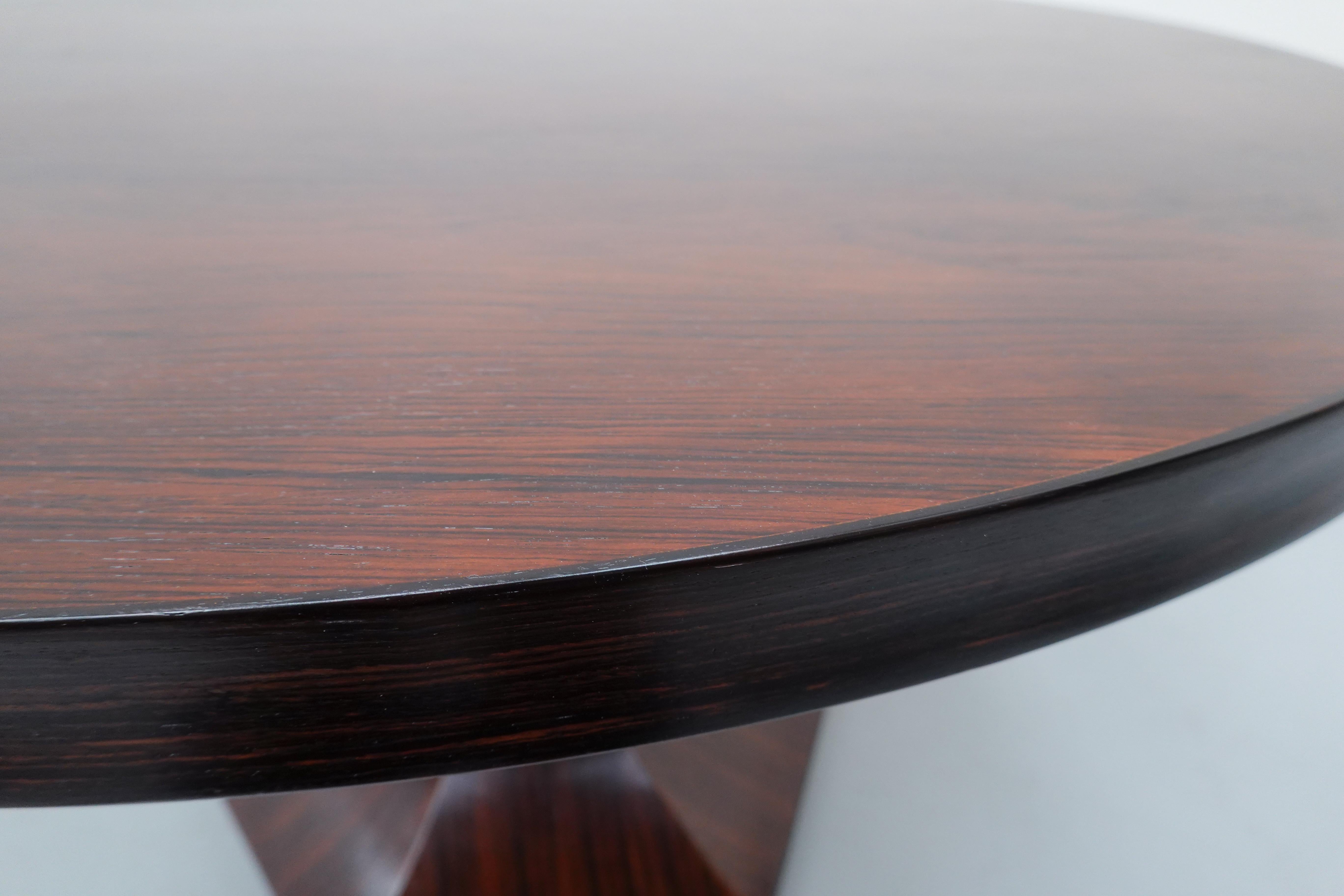 Italian Carlo di Carli Round Dining Table, circa 1960