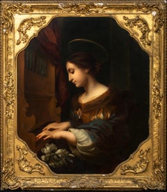 Saint Cecilia Playing The Piano, 17th Century