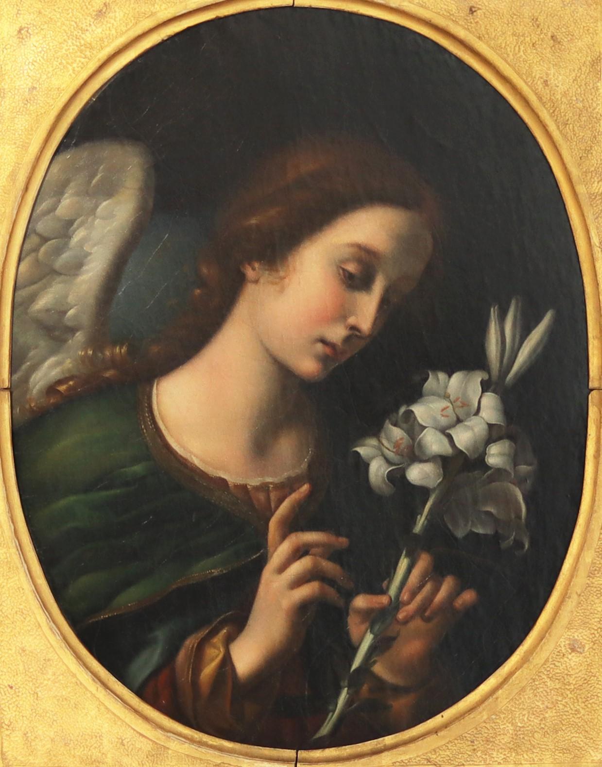 The Angel Gabriel - Painting by Carlo Dolci 