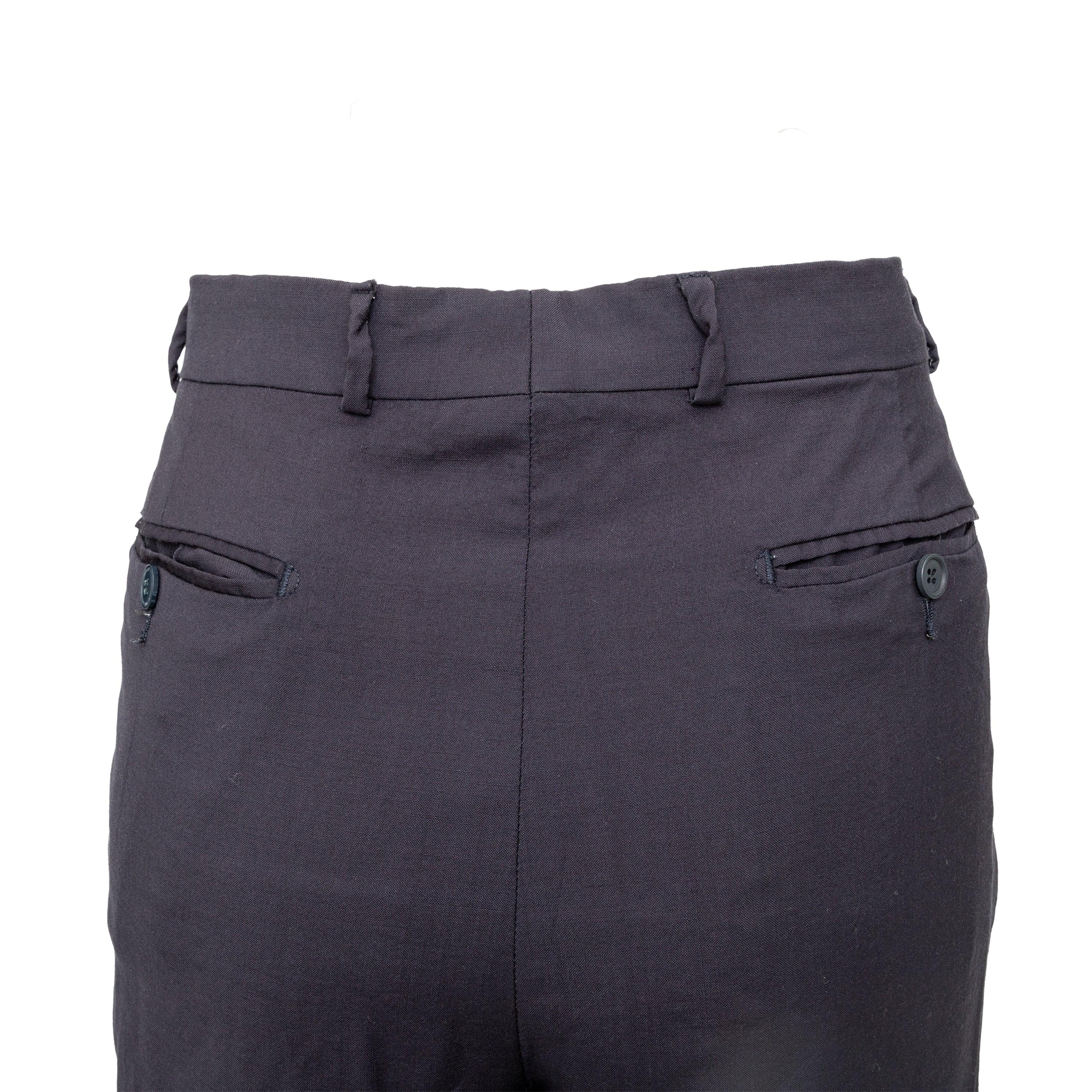 Carlo Dubecco Pantalon Tailoring - '00s Bon état - En vente à Milano, IT