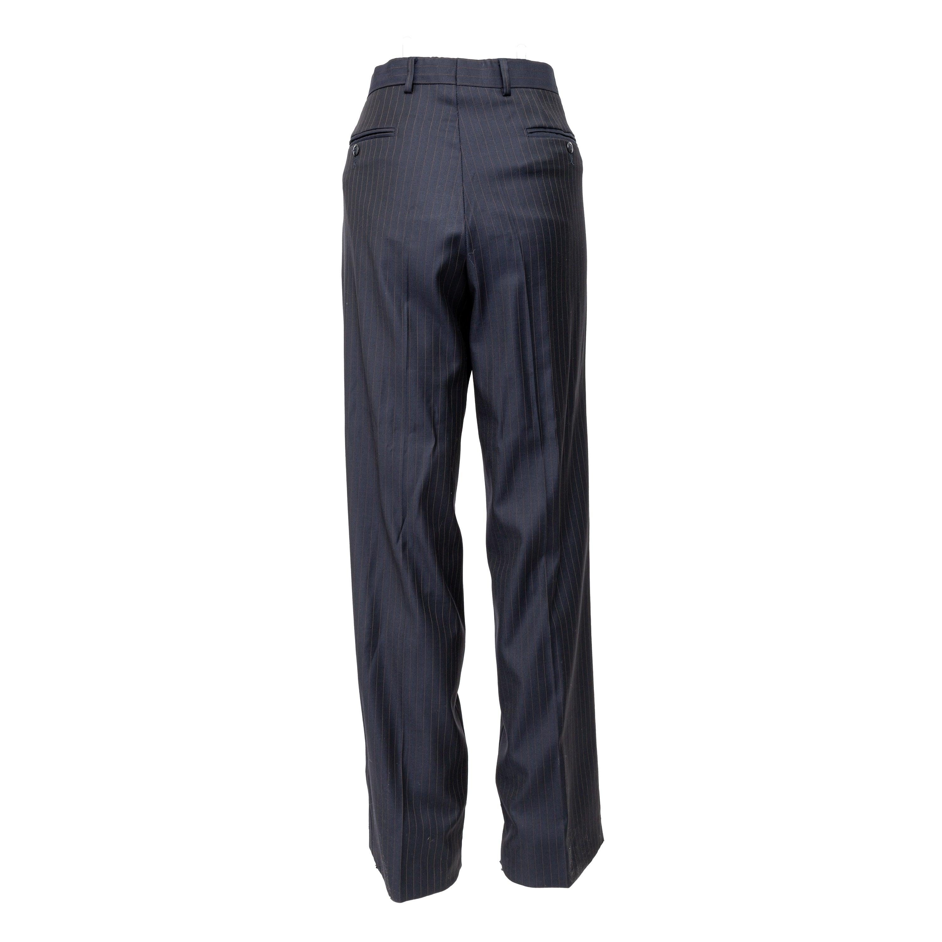 Carlo Dulbecco Classic Pinstripe Suit - '00s In Good Condition For Sale In Milano, IT