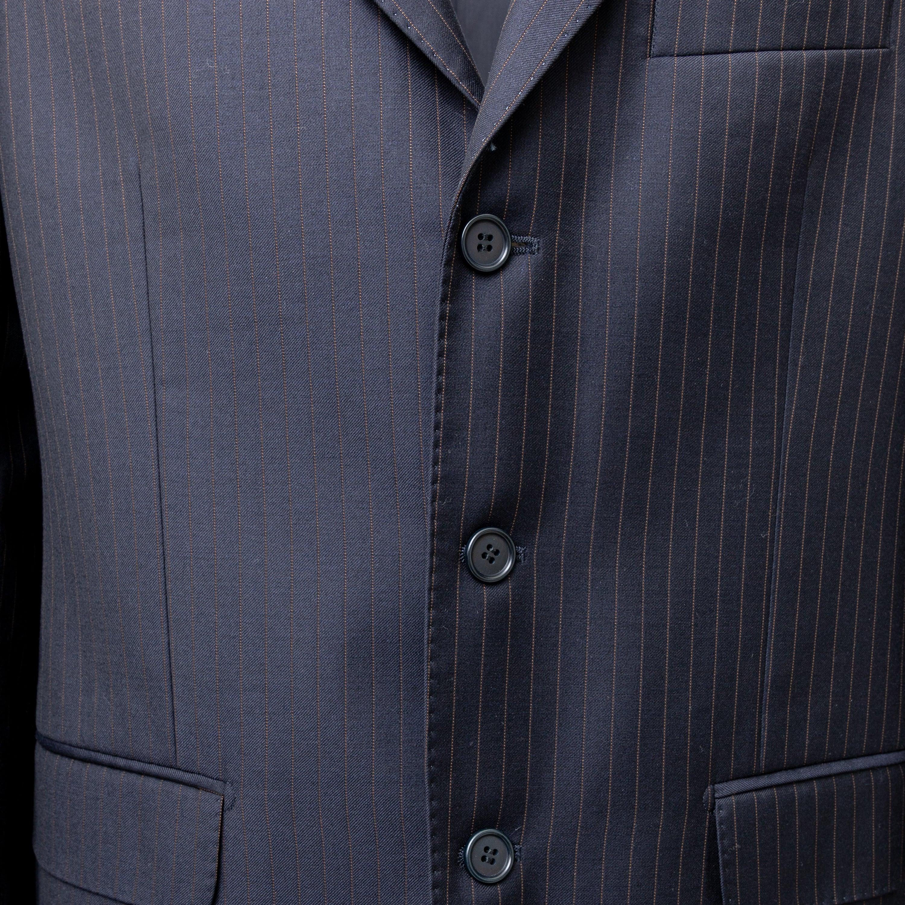 Men's Carlo Dulbecco Classic Pinstripe Suit - '00s For Sale