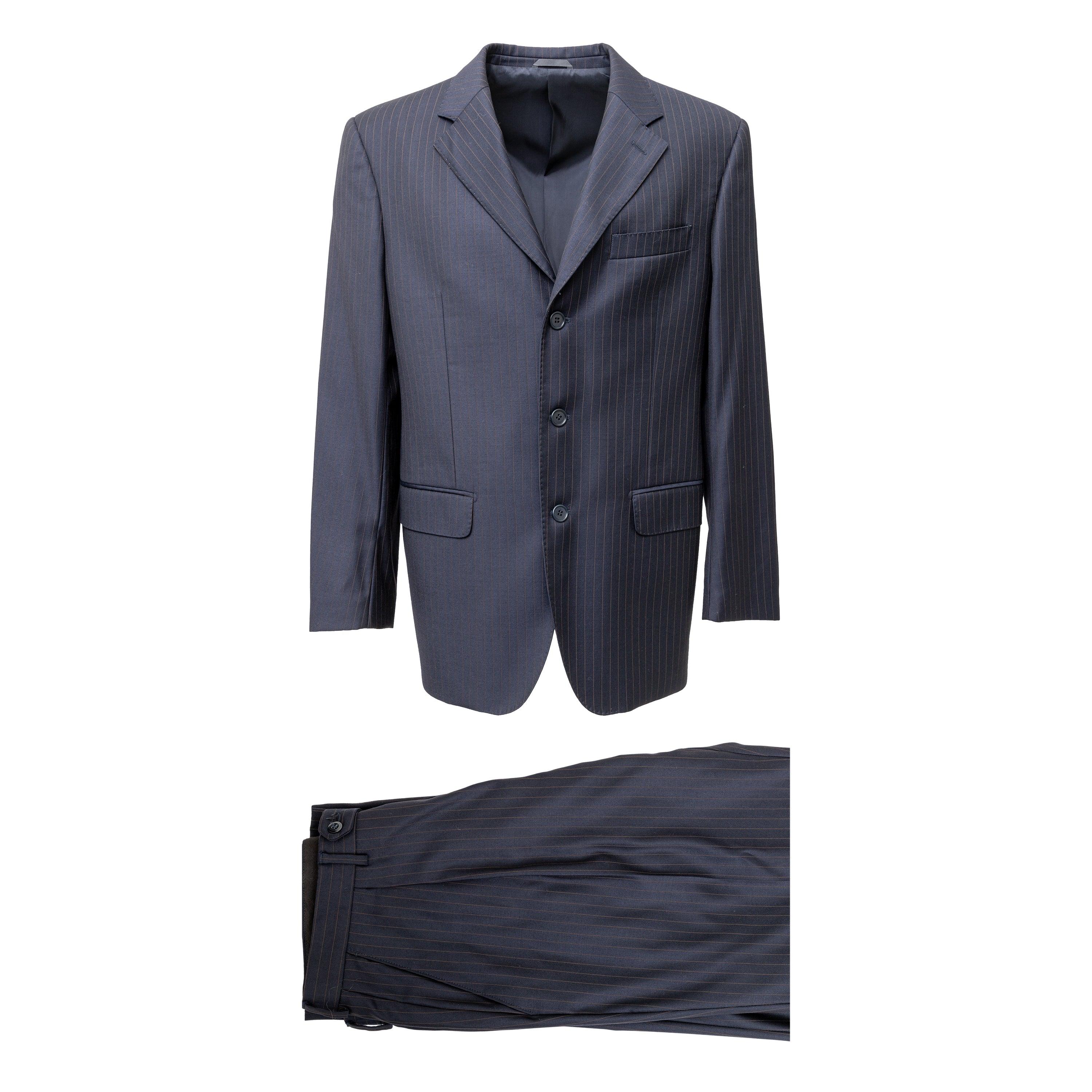 Carlo Dulbecco Classic Pinstripe Suit - '00s For Sale