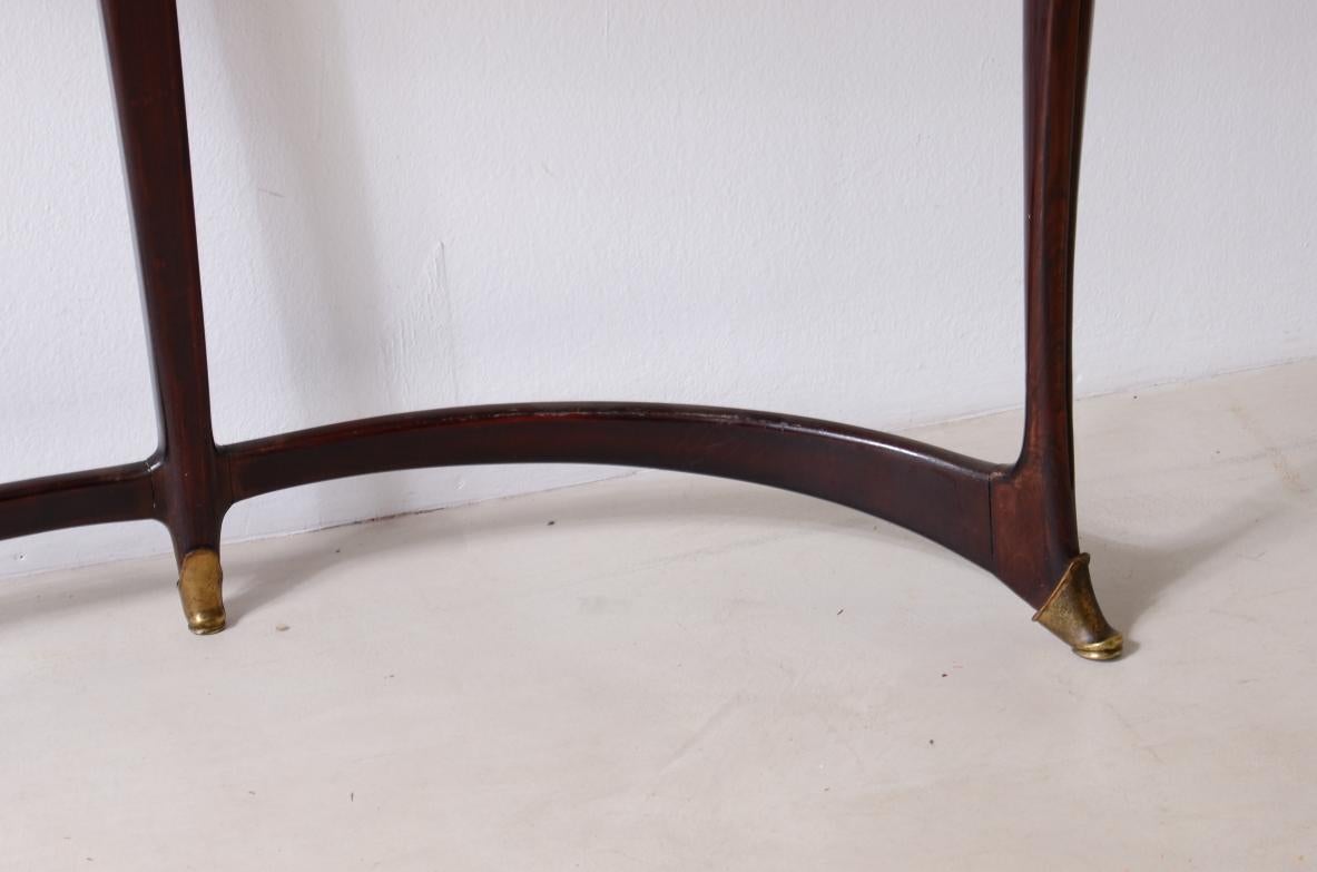 Italian Carlo Enrico Rava elegant wooden console table For Sale