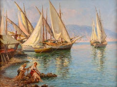 Bay of Naples with Figures
