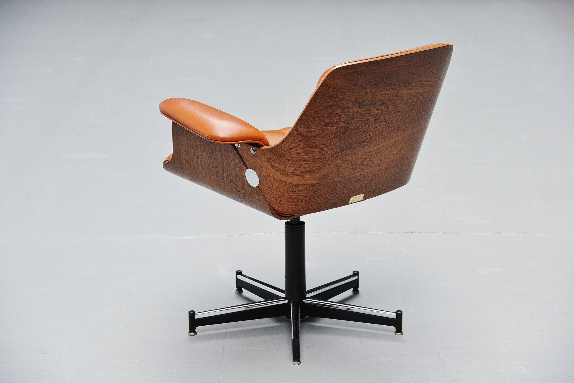 Late 20th Century Carlo Fongaro Probjeto Office Chairs, Brazil, 1975