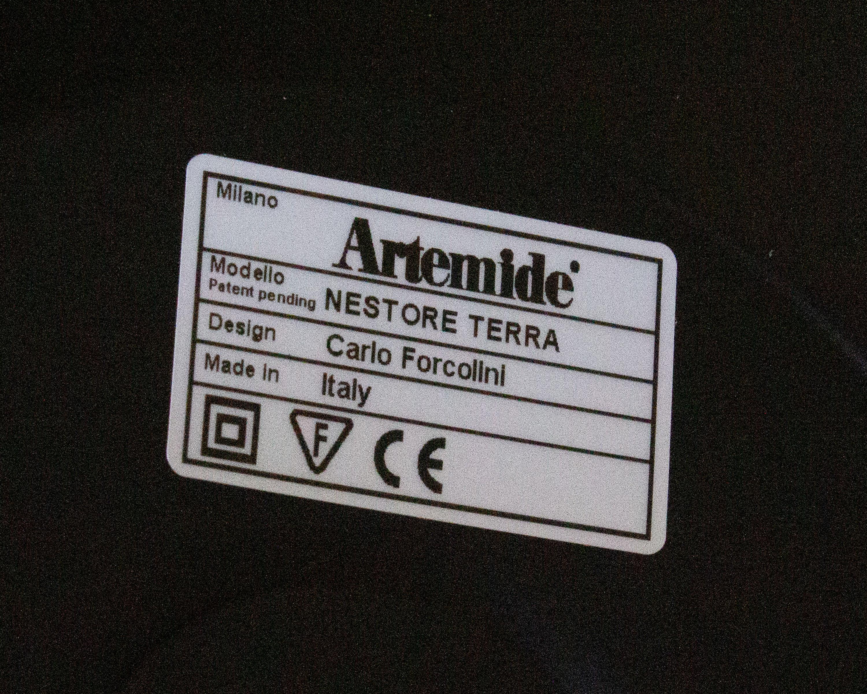 Carlo Forcolini Artemide Nestore Lettura Postmoderne Freischwingende Stehlampe im Angebot 3