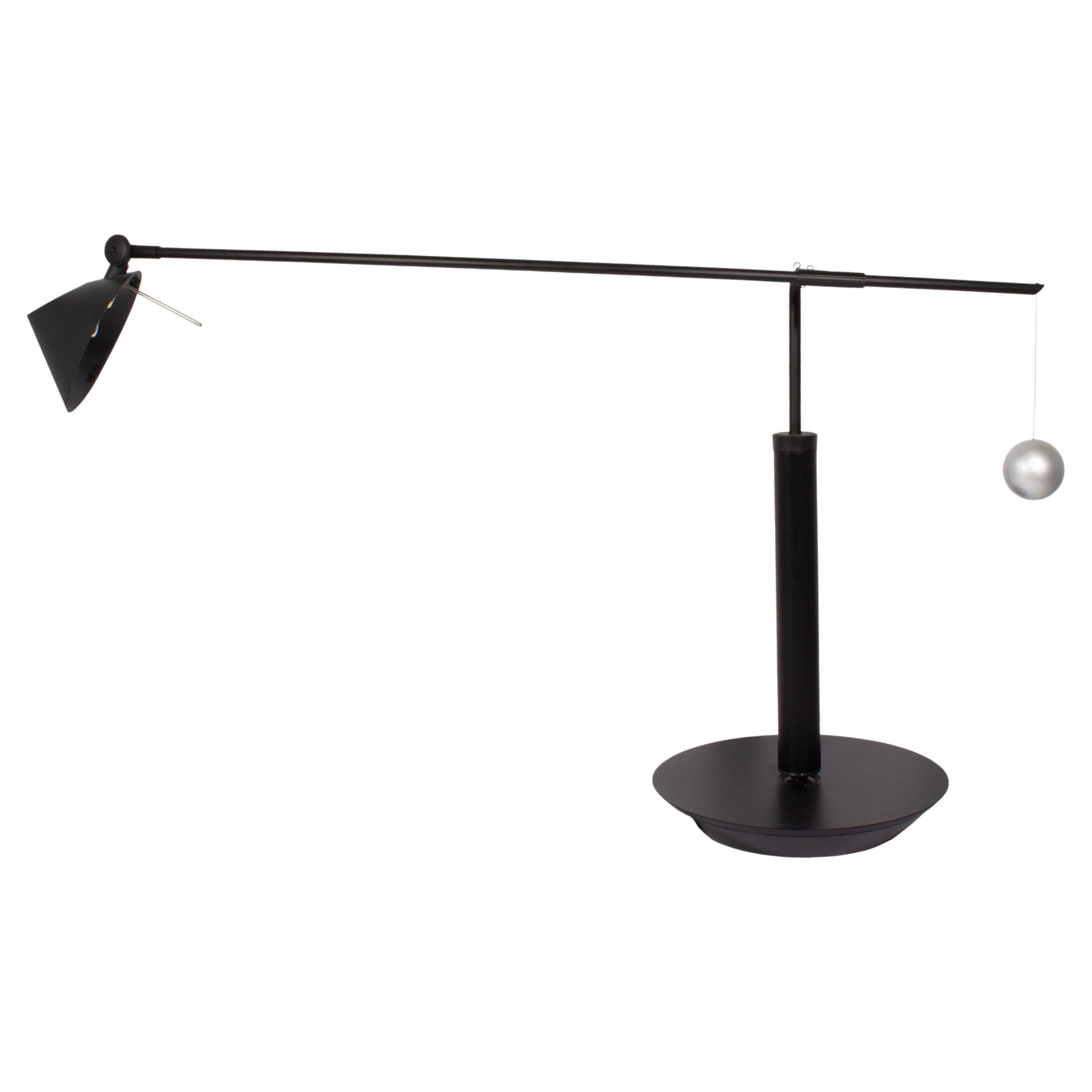 Carlo Forcolini Artemide “Nestore Lettura” Postmodern Cantilever Table Lamp  For Sale at 1stDibs
