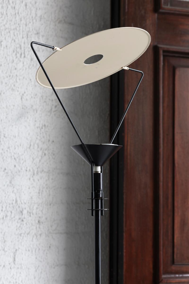 Industrial Carlo Forcolini Floor Lamp 'Polifemo' for Artemide, Italy, 1983  For Sale