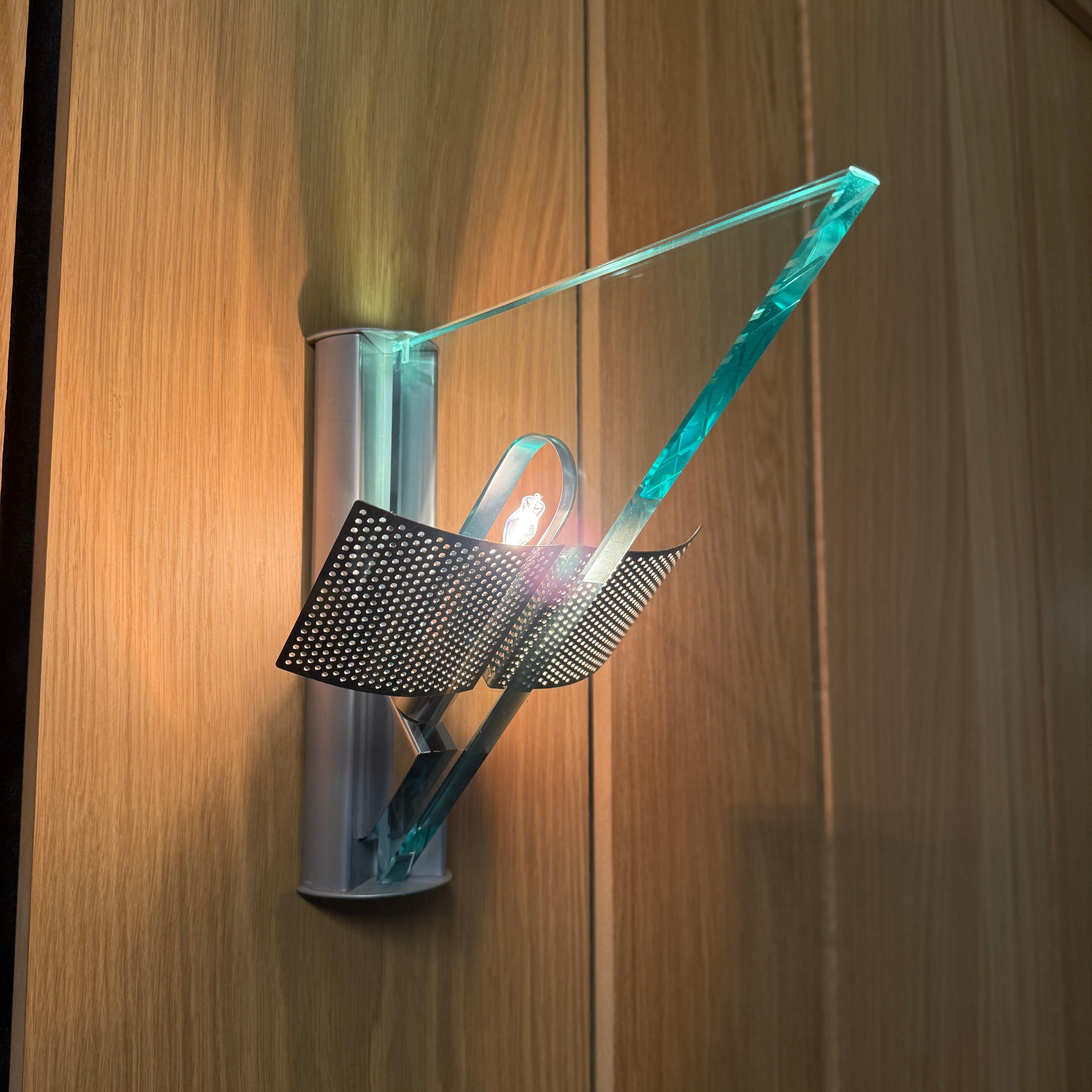 Carlo Forcolini for Artemide Icaro Wall Lights Italy 1980s Italiano en venta