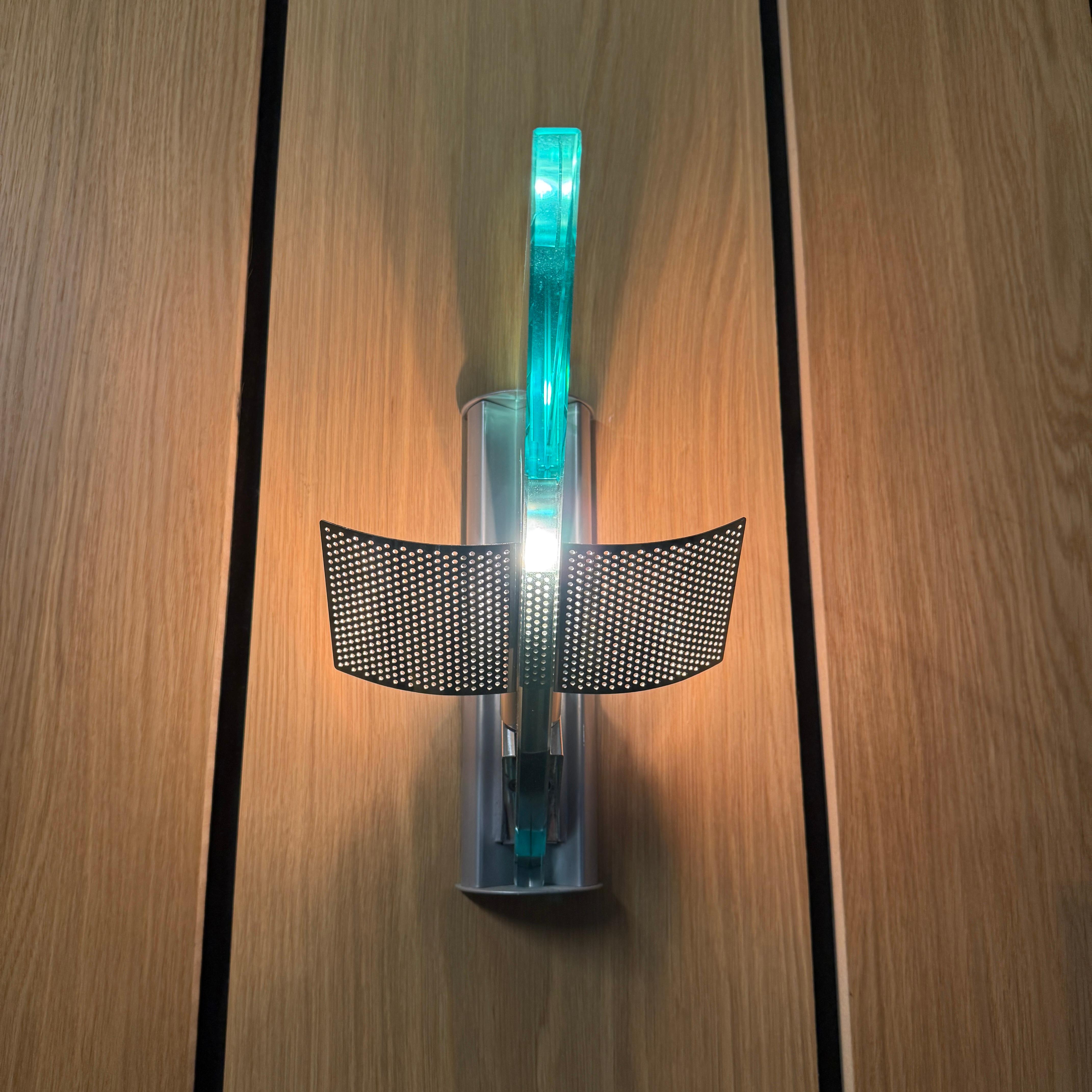 Carlo Forcolini for Artemide Icaro Wall Lights Italy 1980s en Bueno estado para la venta en Chonburi, TH