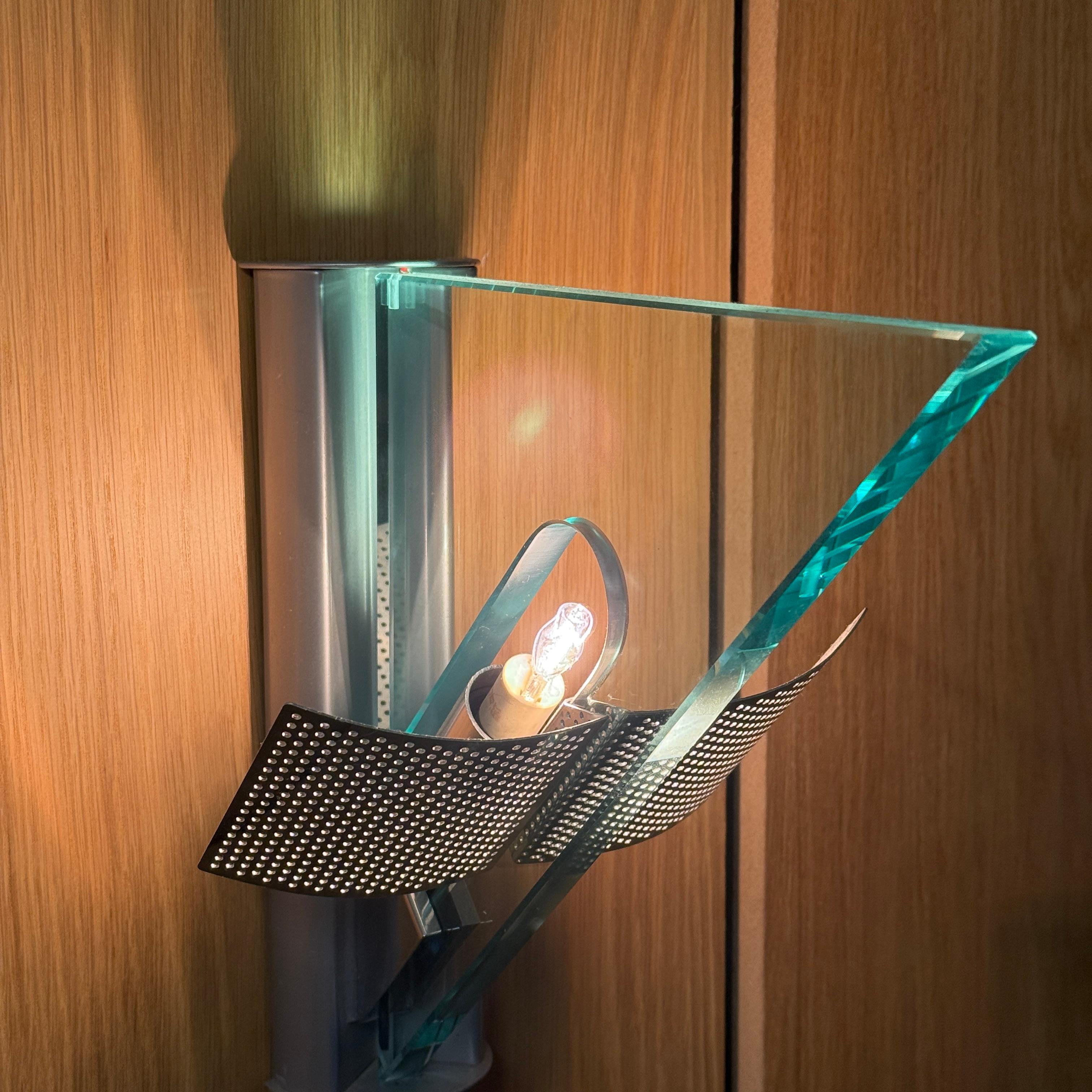 Carlo Forcolini for Artemide Icaro Wall Lights Italy 1980s finales del siglo XX en venta