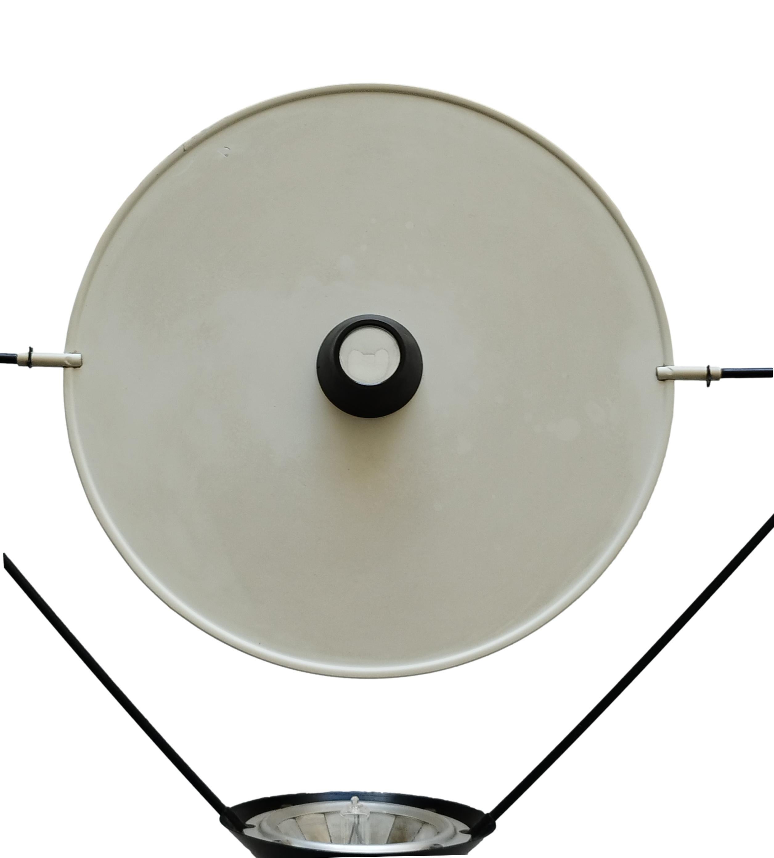 Mid-Century Modern Carlo Forcolini for Artemide Polifemo Floor Lamp, Italy 1980
