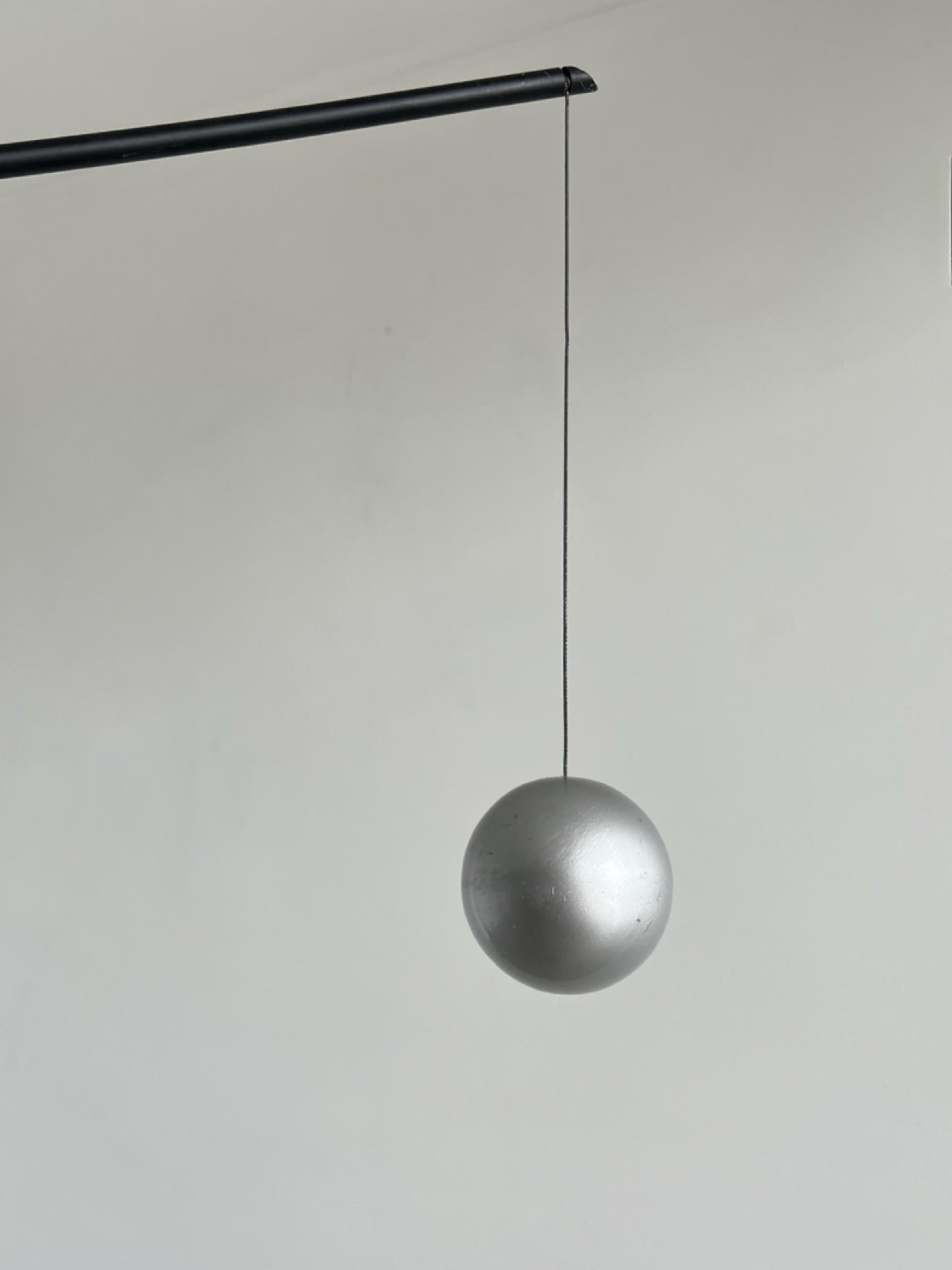 Metal Carlo Forcolini Nestore Lettura Floor Lamp for Artemide Milano For Sale