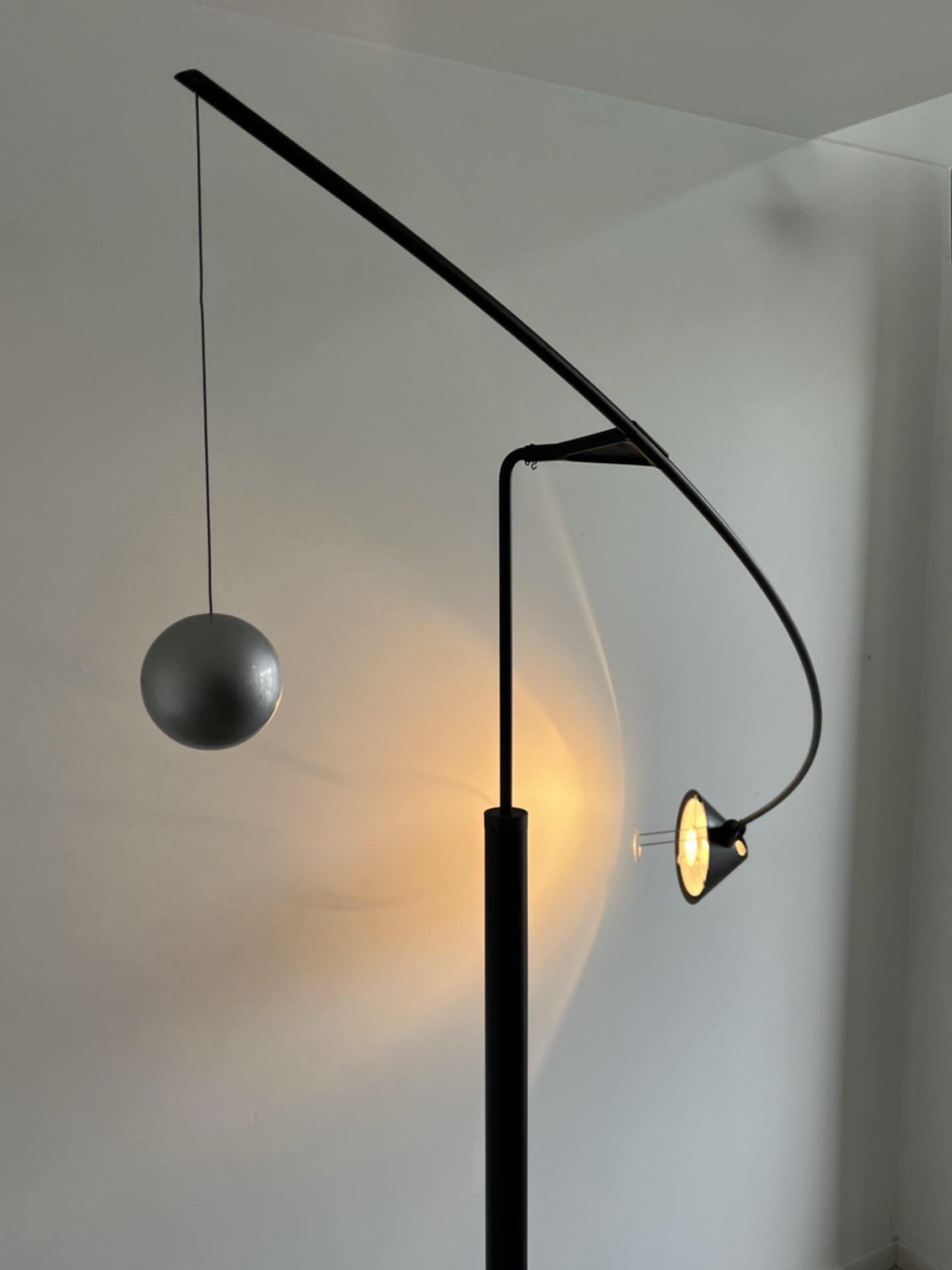 Carlo Forcolini Nestore Lettura Floor Lamp for Artemide Milano For Sale 4