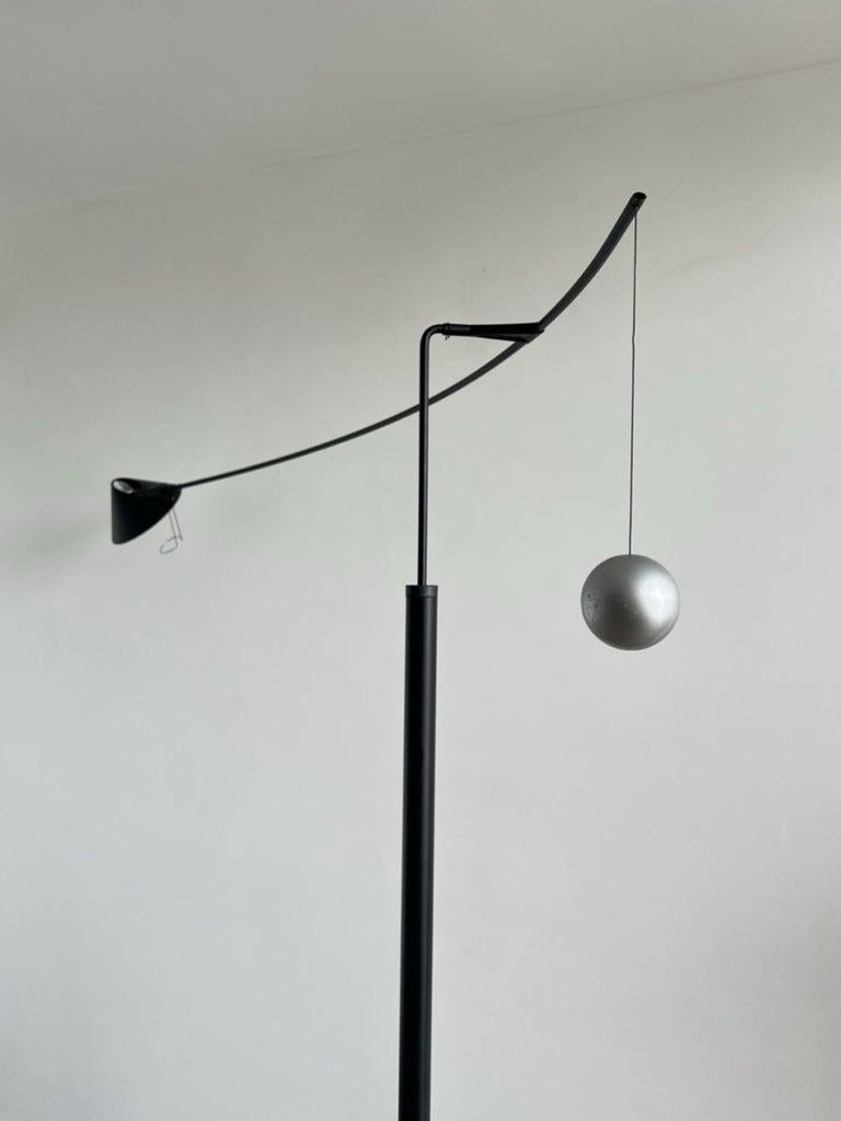 Carlo Forcolini Nestore Lettura Lámpara de pie para Artemide Milano Moderno de mediados de siglo en venta