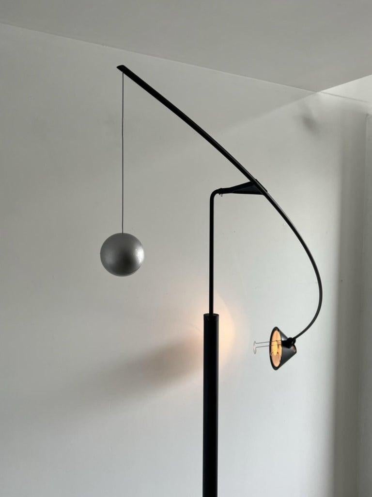 Carlo Forcolini Nestore Lettura Lámpara de pie para Artemide Milano en Bueno estado para la venta en Byron Bay, NSW