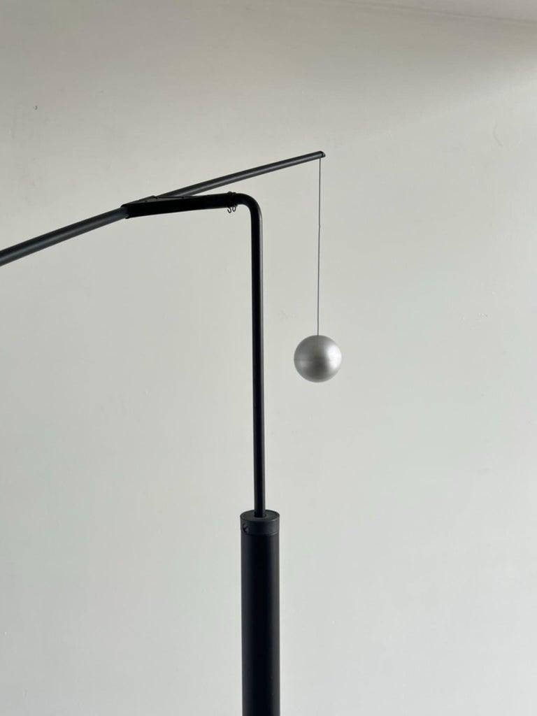 Carlo Forcolini Nestore Lettura Lámpara de pie para Artemide Milano Metal en venta