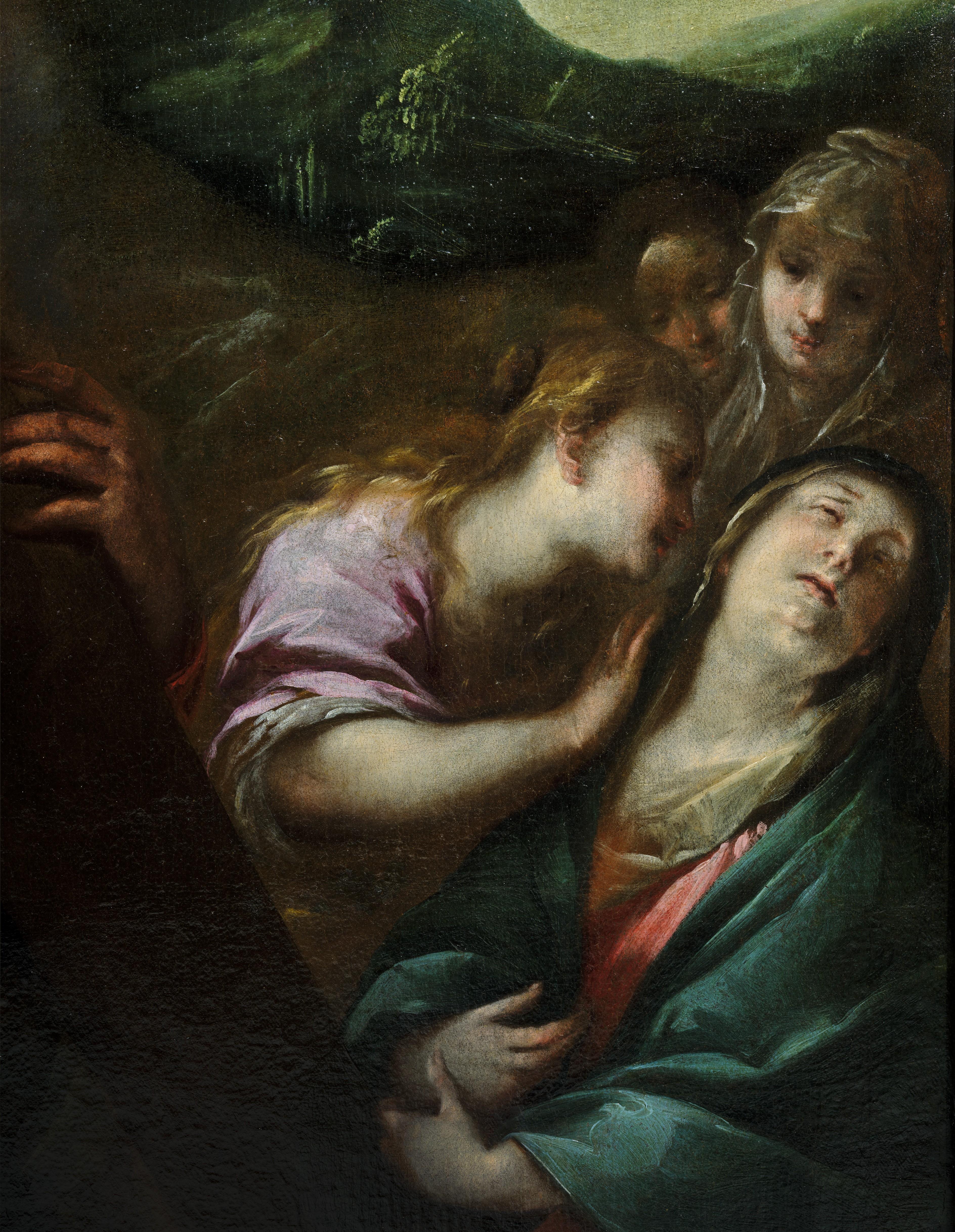 Cristo che cade sulla via del Calvario, dipinto di Carlo Francesco Nuvolone in vendita 7