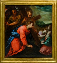 Cristo cayendo camino del Calvario, cuadro de Carlo Francesco Nuvolone
