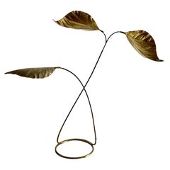 Carlo Giorgi for Bottega Gadda Rabarbaro Three Leaf Floor Lamp
