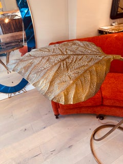 Carlo Giorgi for Bottega Garda three leaf floor lamp