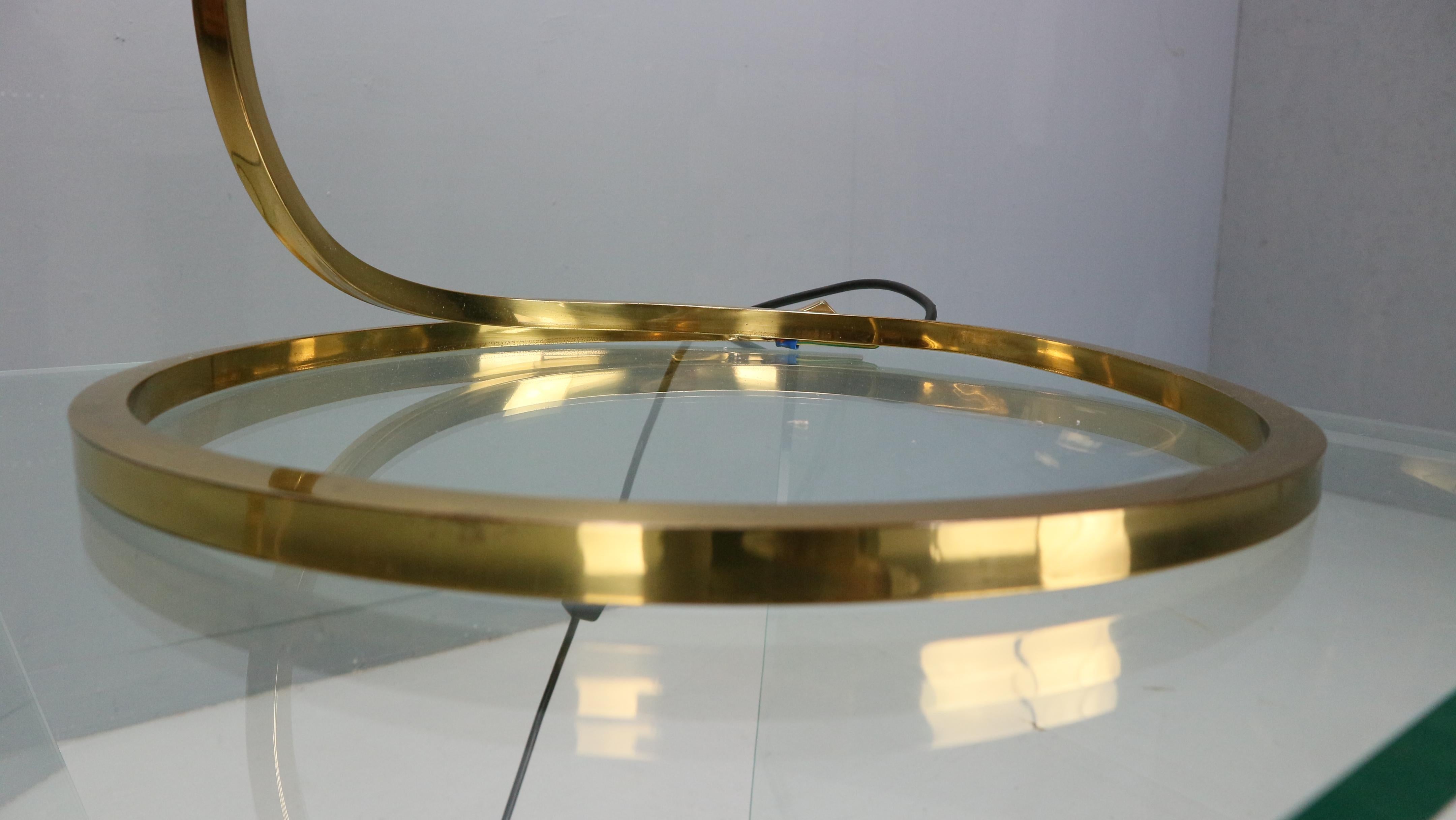 Lampadaire et lampe de table Rhubarb de Tommaso Barbi, Bottega Gadda, Italie, 1970 en vente 9