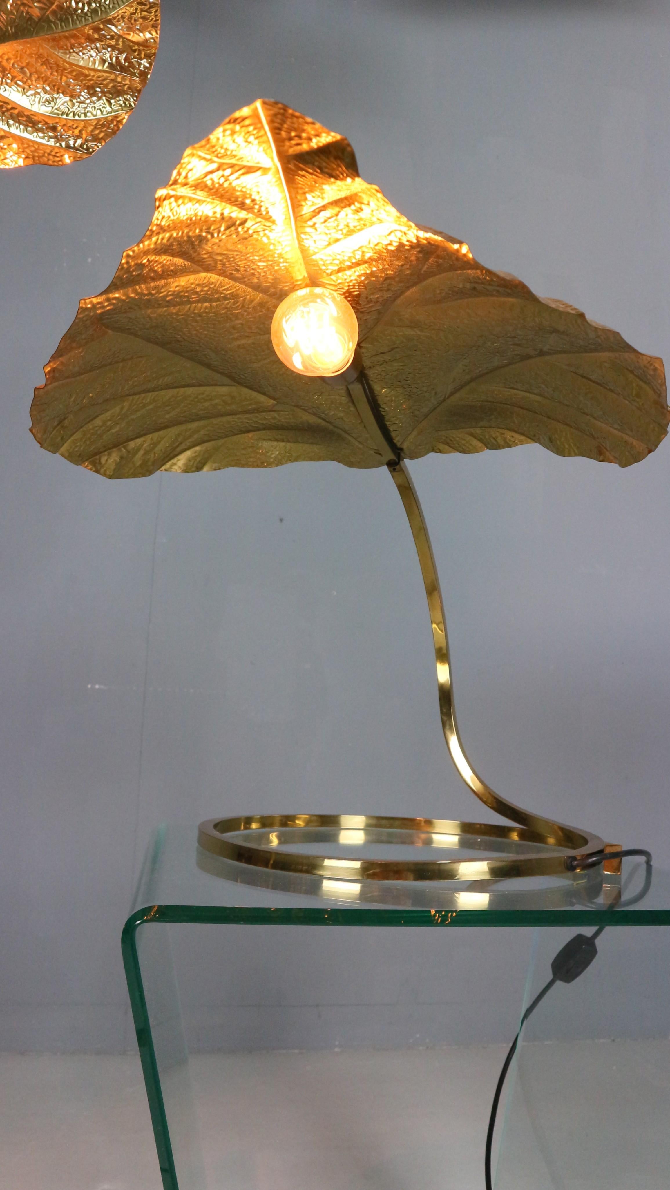 Lampadaire et lampe de table Rhubarb de Tommaso Barbi, Bottega Gadda, Italie, 1970 en vente 10