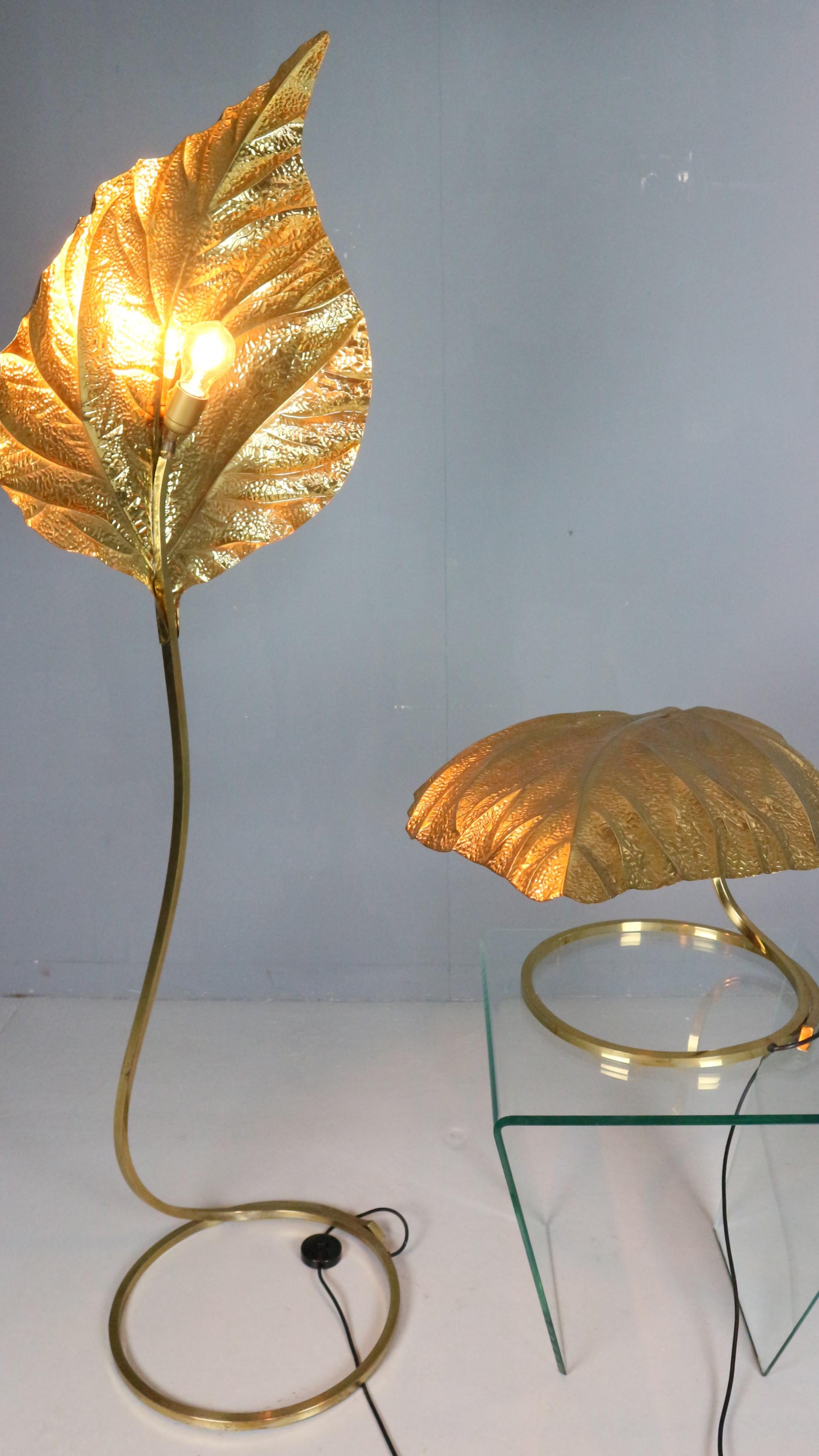 Lampadaire et lampe de table Rhubarb de Tommaso Barbi, Bottega Gadda, Italie, 1970 en vente 12