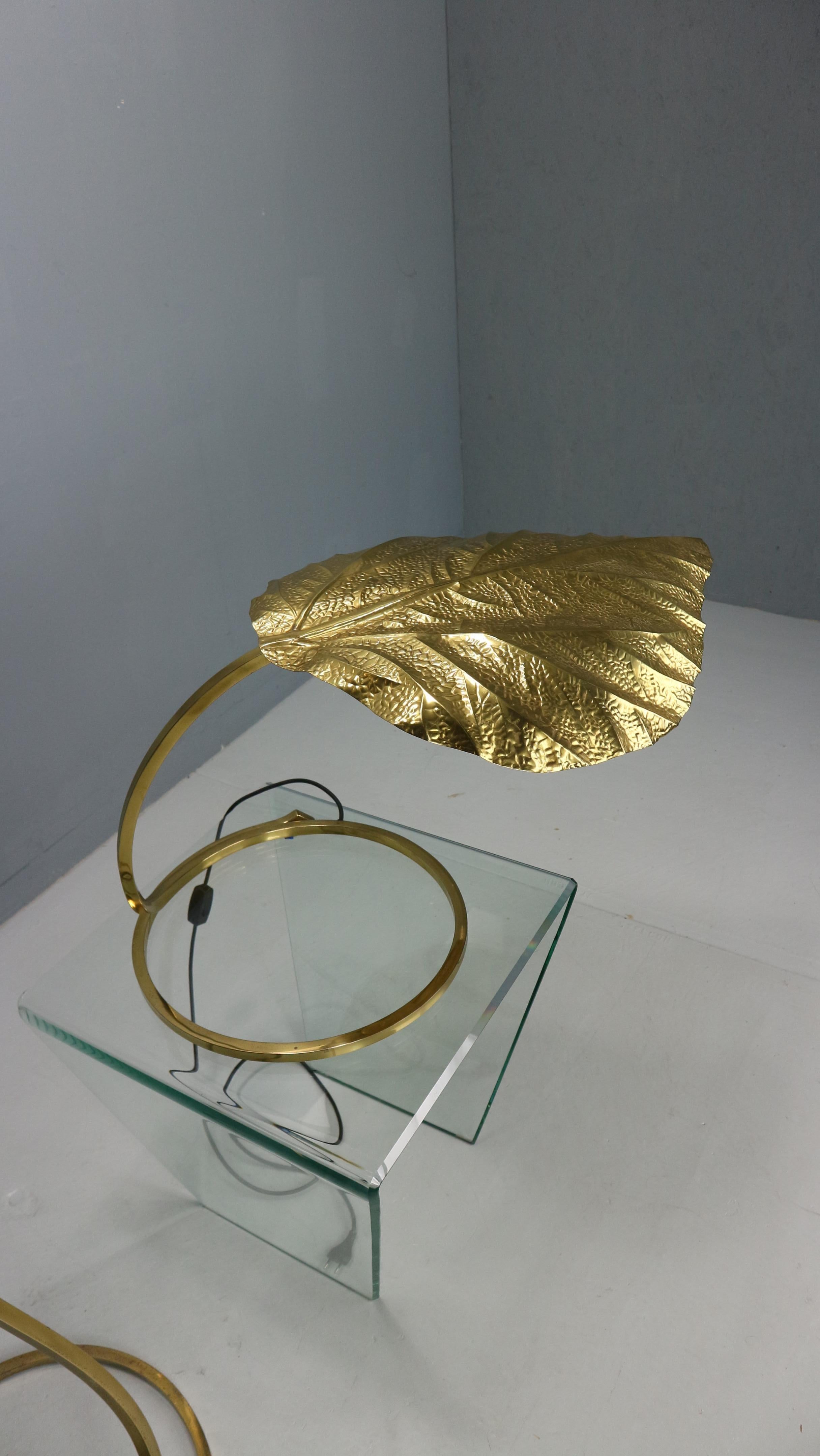 20ième siècle Lampadaire et lampe de table Rhubarb de Tommaso Barbi, Bottega Gadda, Italie, 1970 en vente