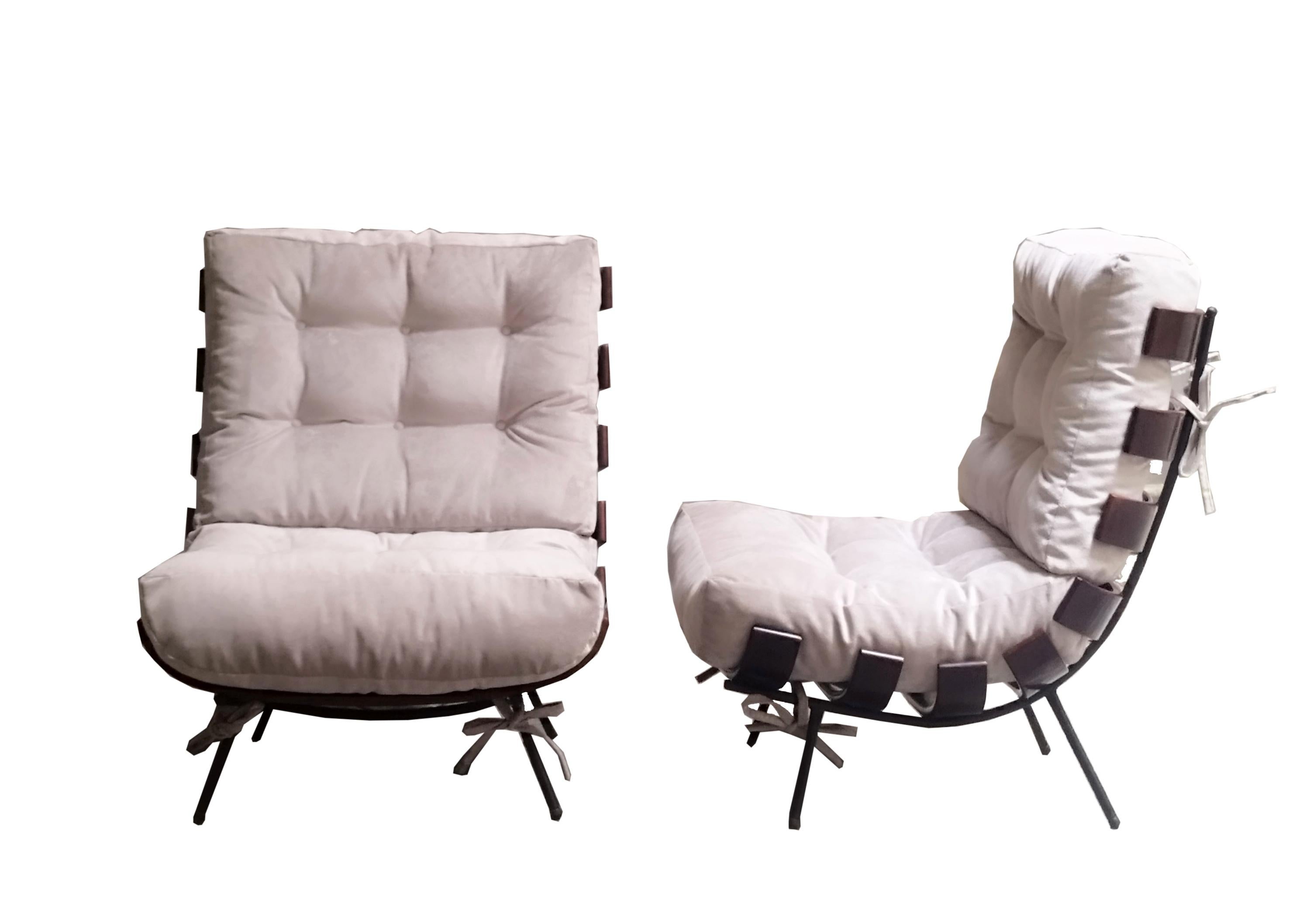 Mid-Century Modern Carlo Hauner and Martin Eisler Costela Chair For Sale