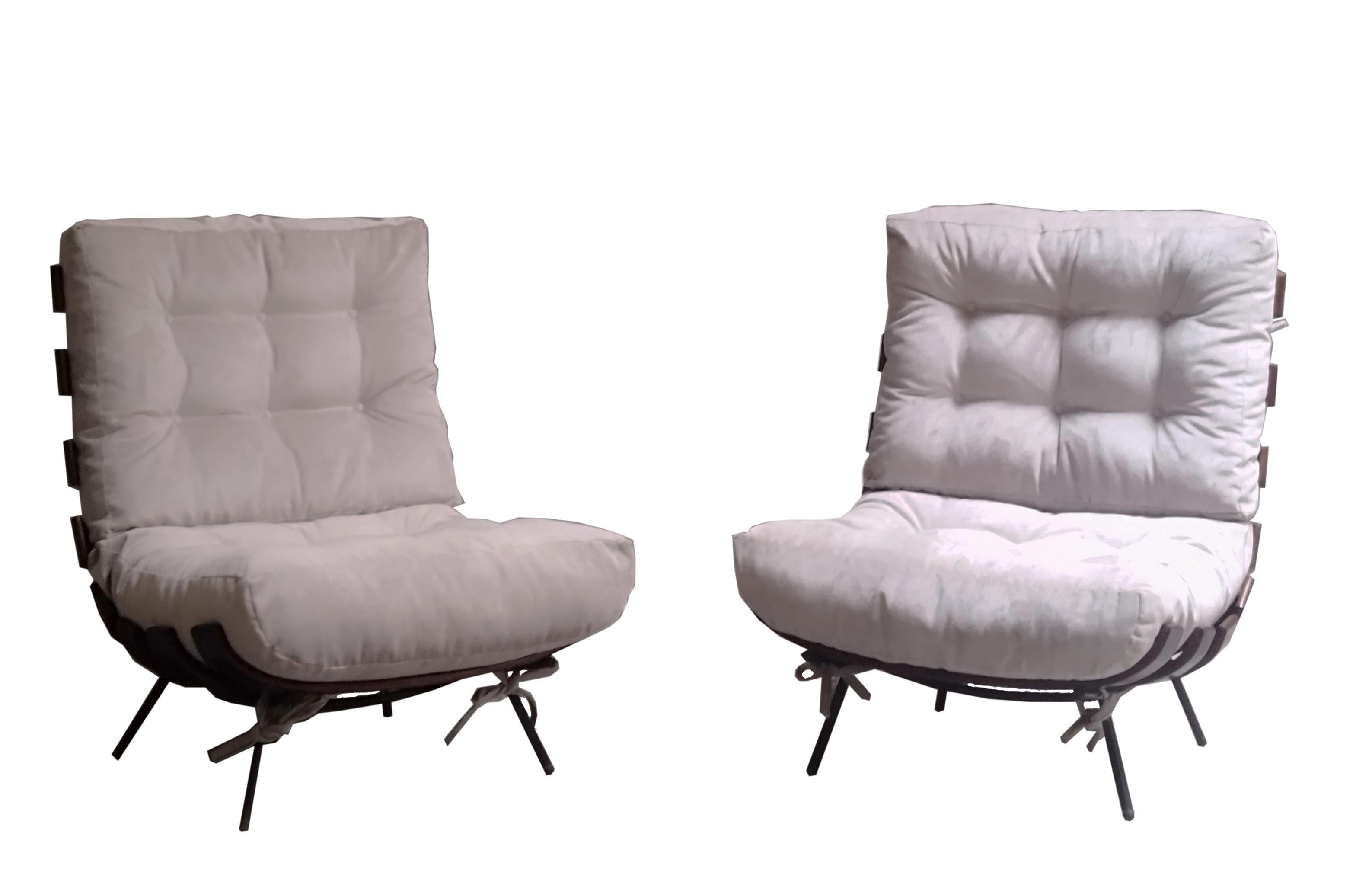 Italian Carlo Hauner and Martin Eisler Costela Chair For Sale