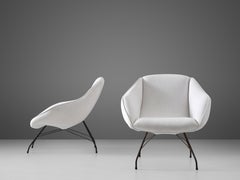 Carlo Hauner and Martin Eisler for Forma Reuphostered Lounge Chairs