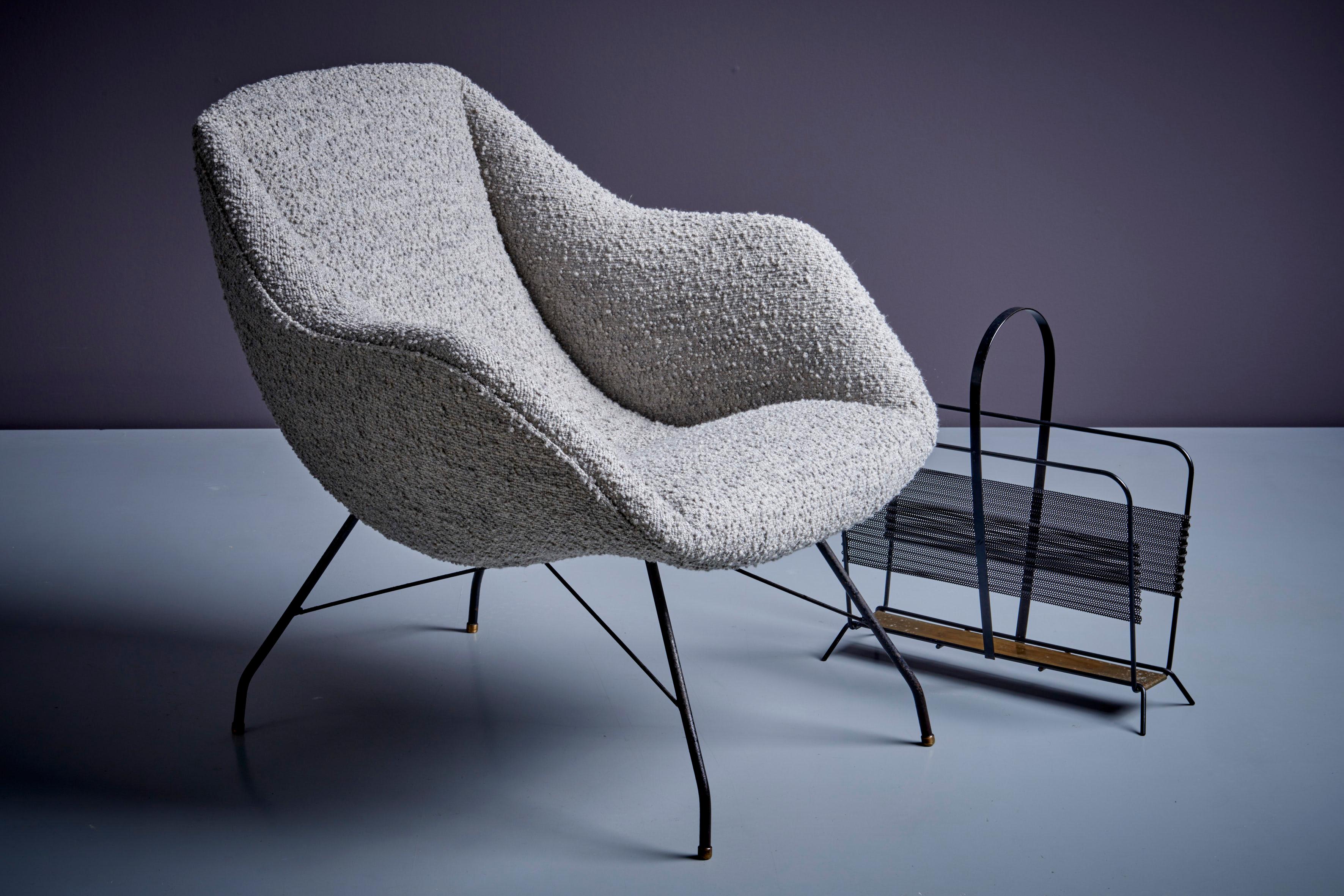 Carlo Hauner and Martin Eisler Concha Lounge Chair, Brazil - 1950s For Sale 4