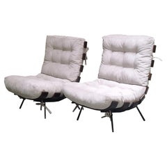 Carlo Hauner and Martin Eisler Pair of Costela Chairs