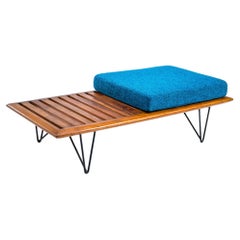 Carlo Hauner and Martin Eisler Rare bench - 1950s Italian Scandinavian Design