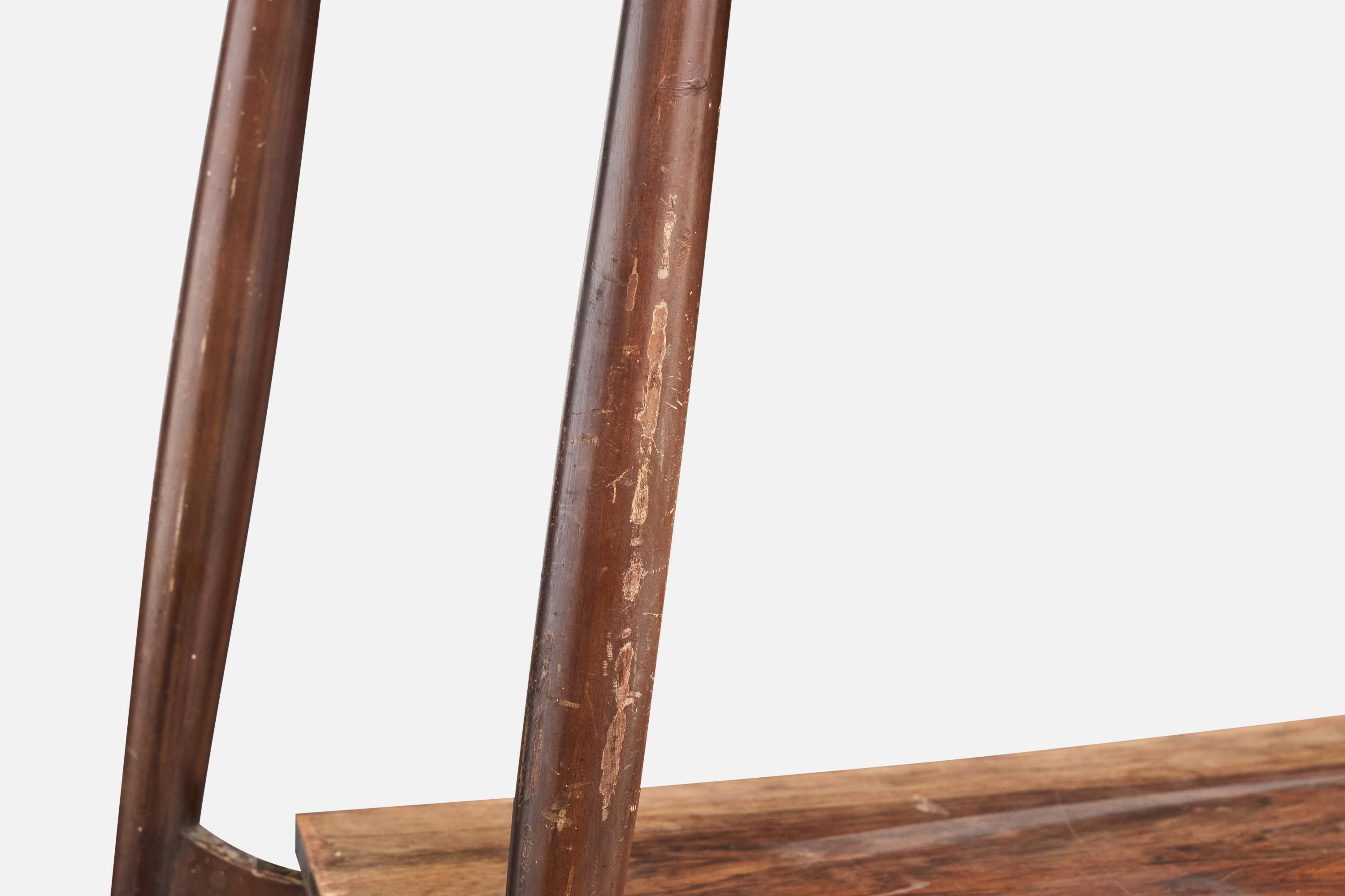 Carlo Hauner, Console Table, Wood, Formica, Brazil, 1950s For Sale 2