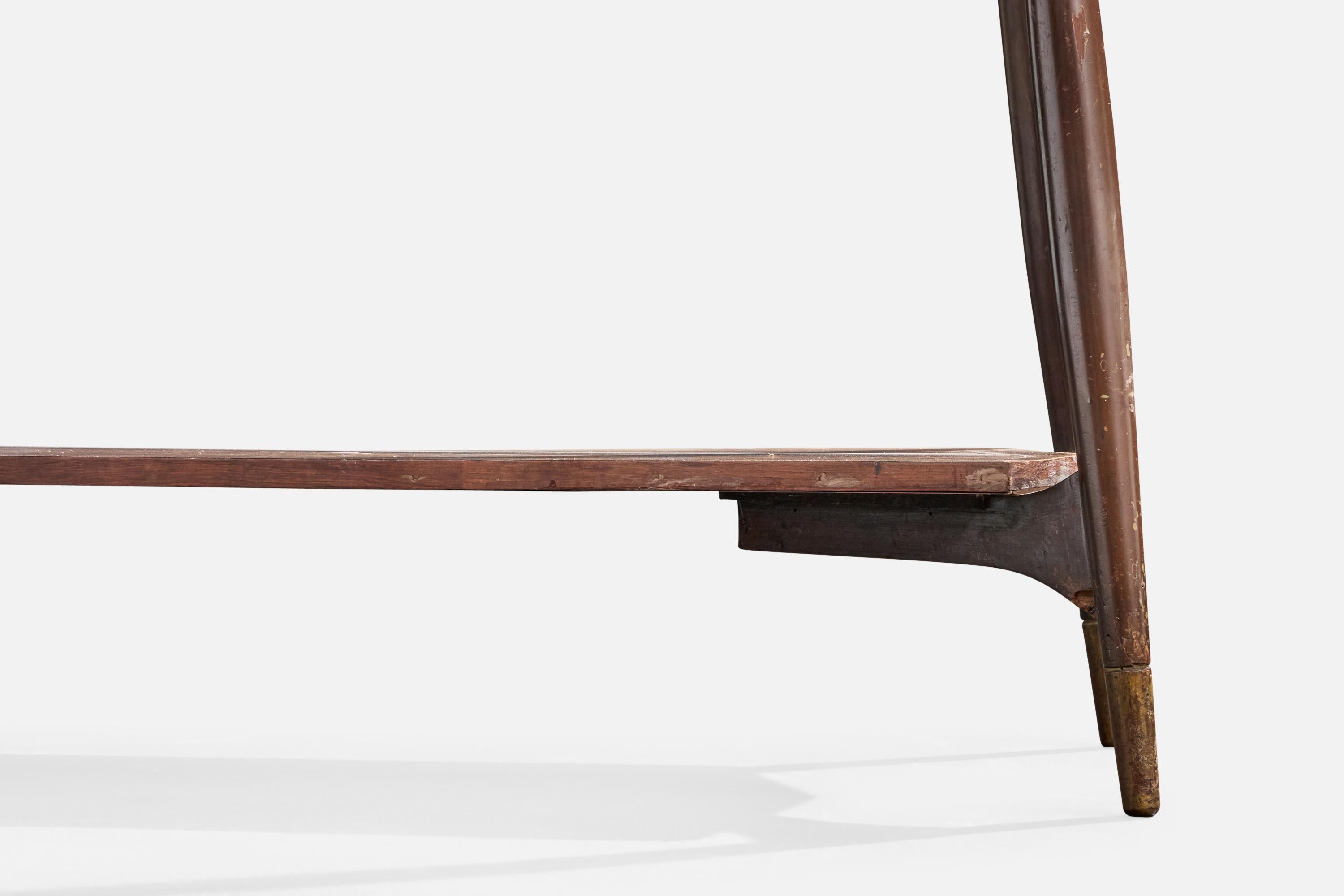 Carlo Hauner, Console Table, Wood, Formica, Brazil, 1950s For Sale 3