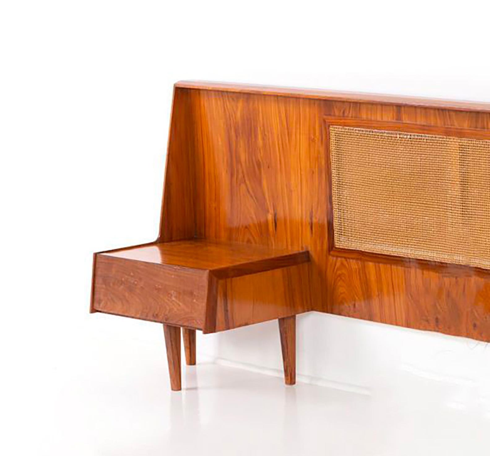 Mid-Century Modern Carlo Hauner. Tête de lit (pièce sur commande), c. 1950. Edition Forma en vente