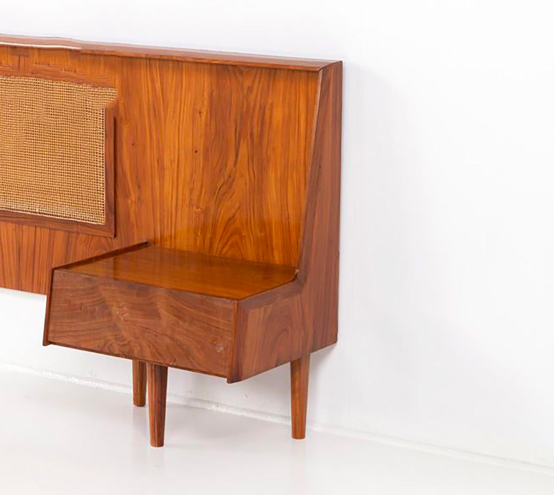 Brésilien Carlo Hauner. Tête de lit (pièce sur commande), c. 1950. Edition Forma en vente