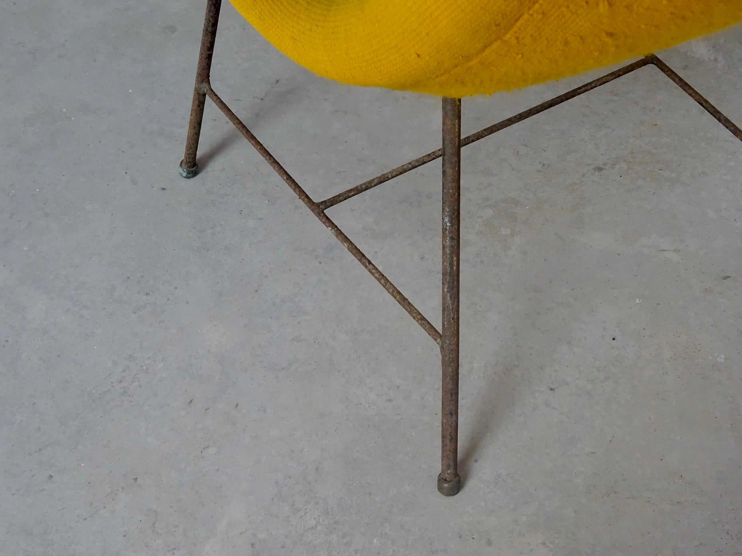 Carlo Hauner Lounge Chair, Móveis Artesanal, 1950s For Sale 3
