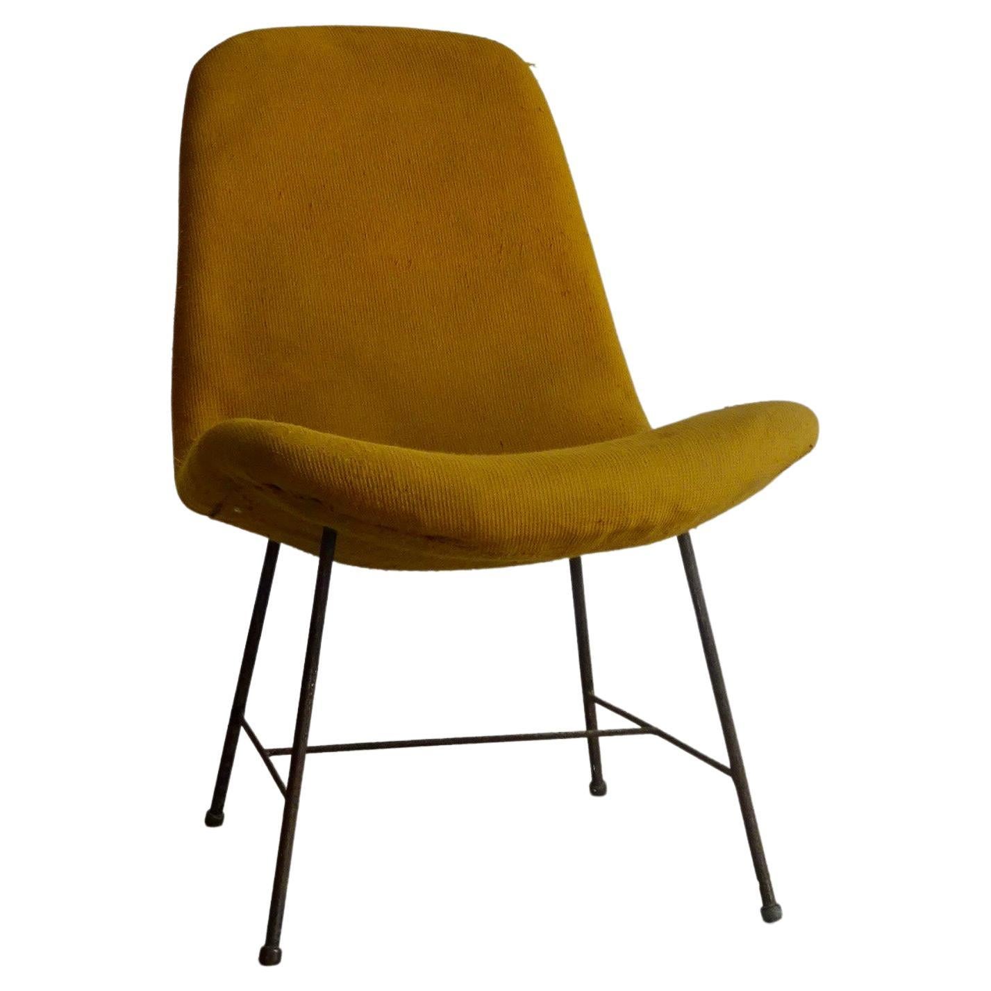 Sedia da salotto Carlo Hauner, Móveis Artesanal, anni '50