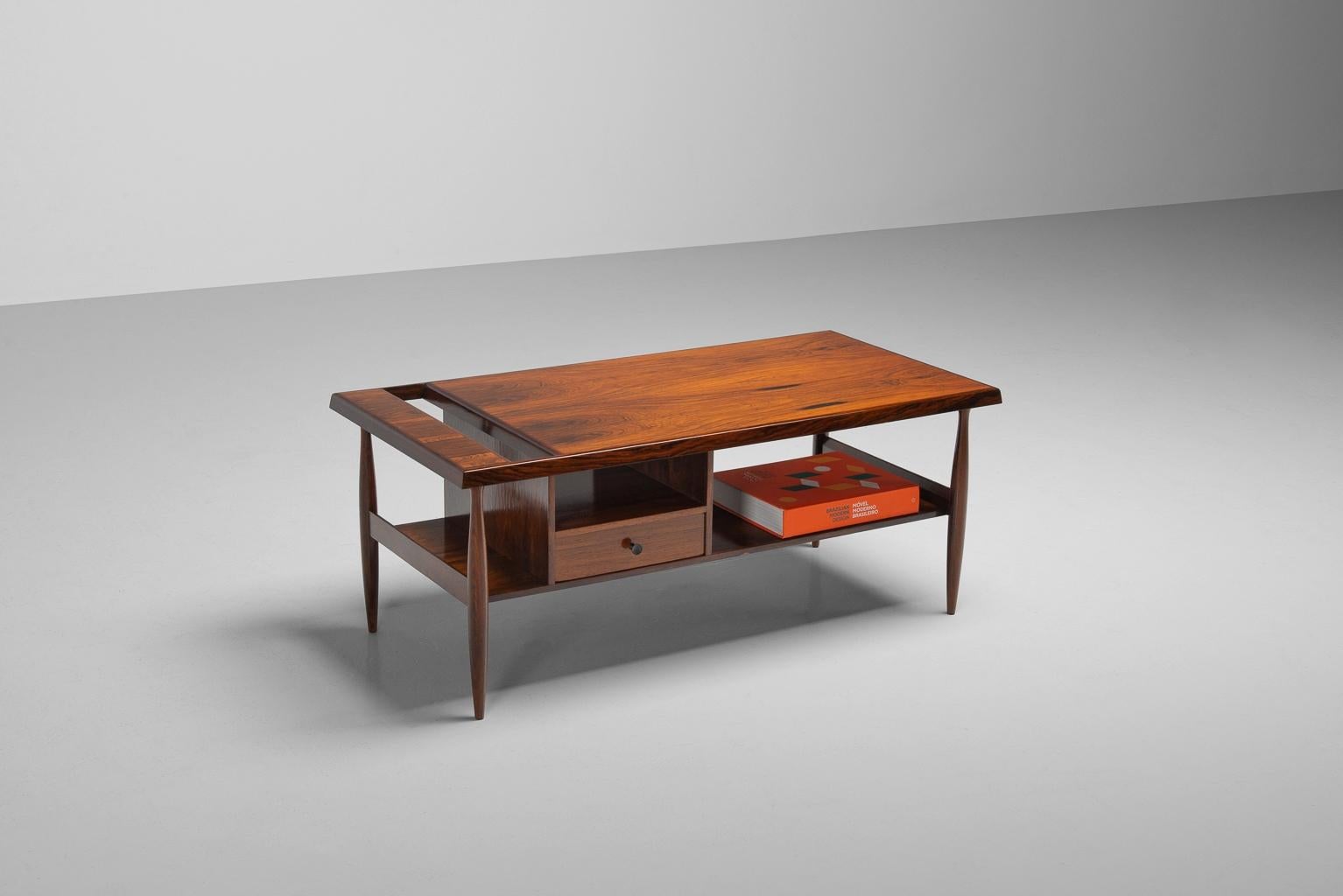 Carlo Hauner Martin Eisler coffee table by Forma Italy 1955 For Sale 8