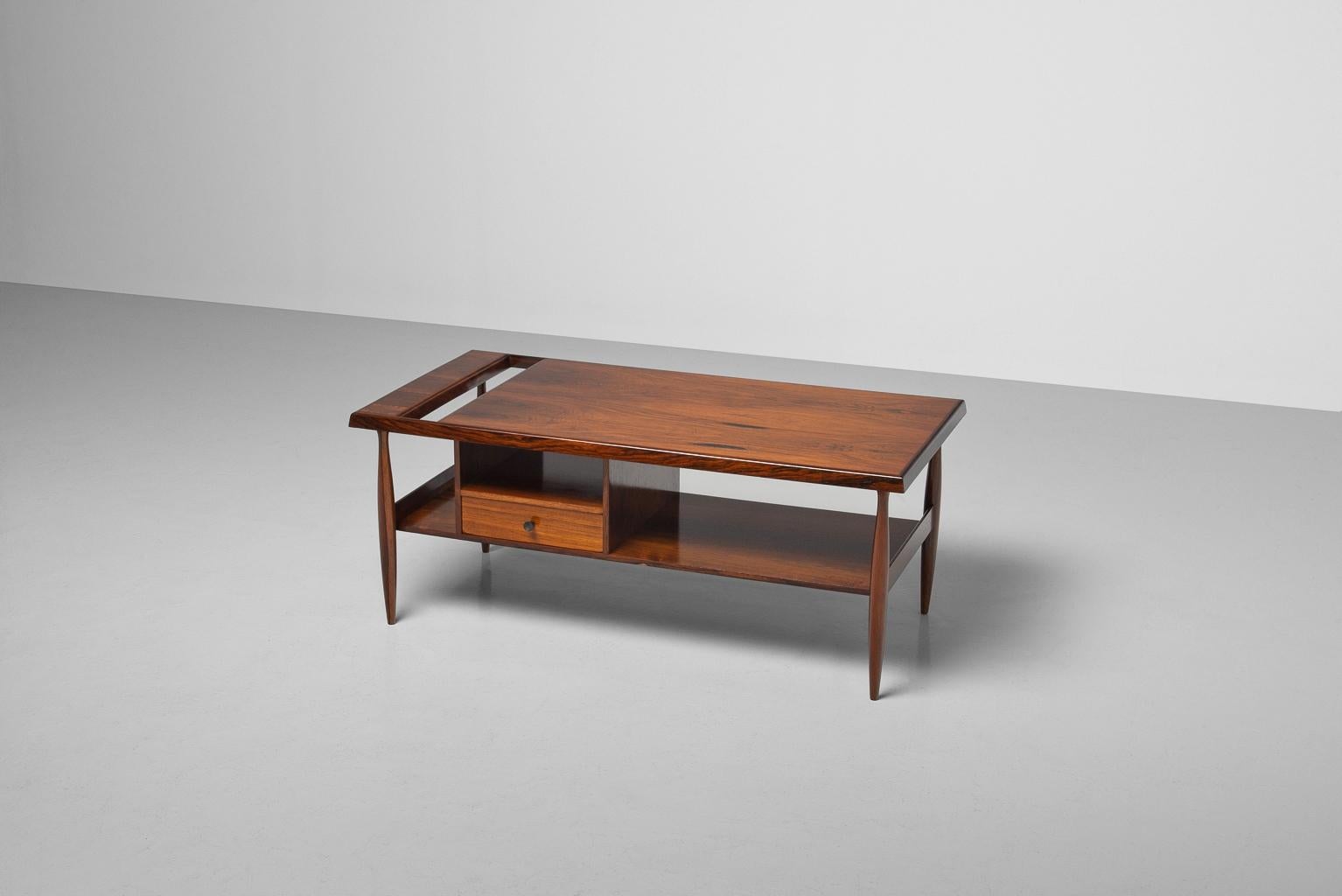 Carlo Hauner Martin Eisler coffee table by Forma Italy 1955 For Sale 1