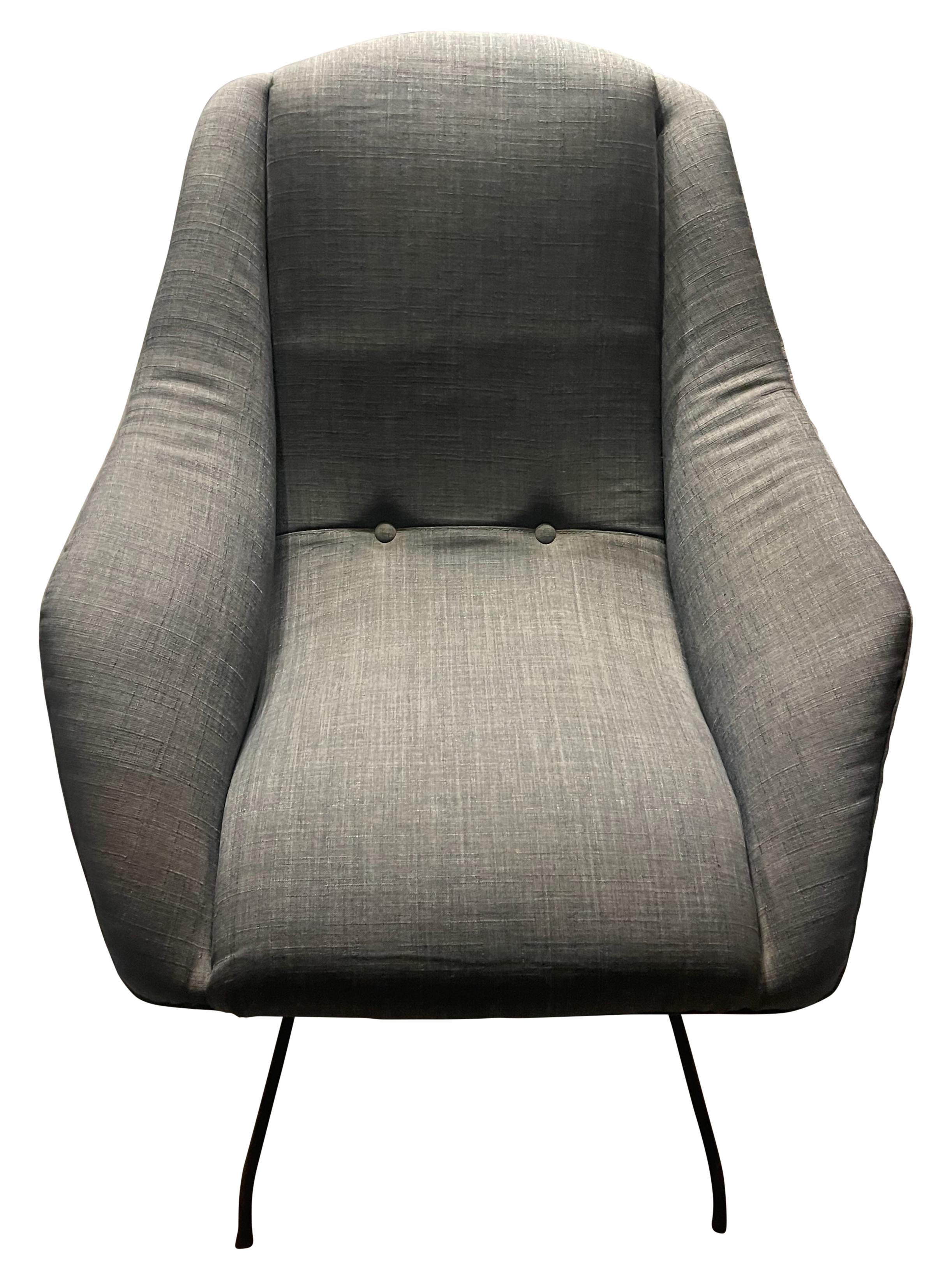 Carlo Hauner Martin Eisler Concha Lounge Chair, Brazil, 1950 For Sale 1